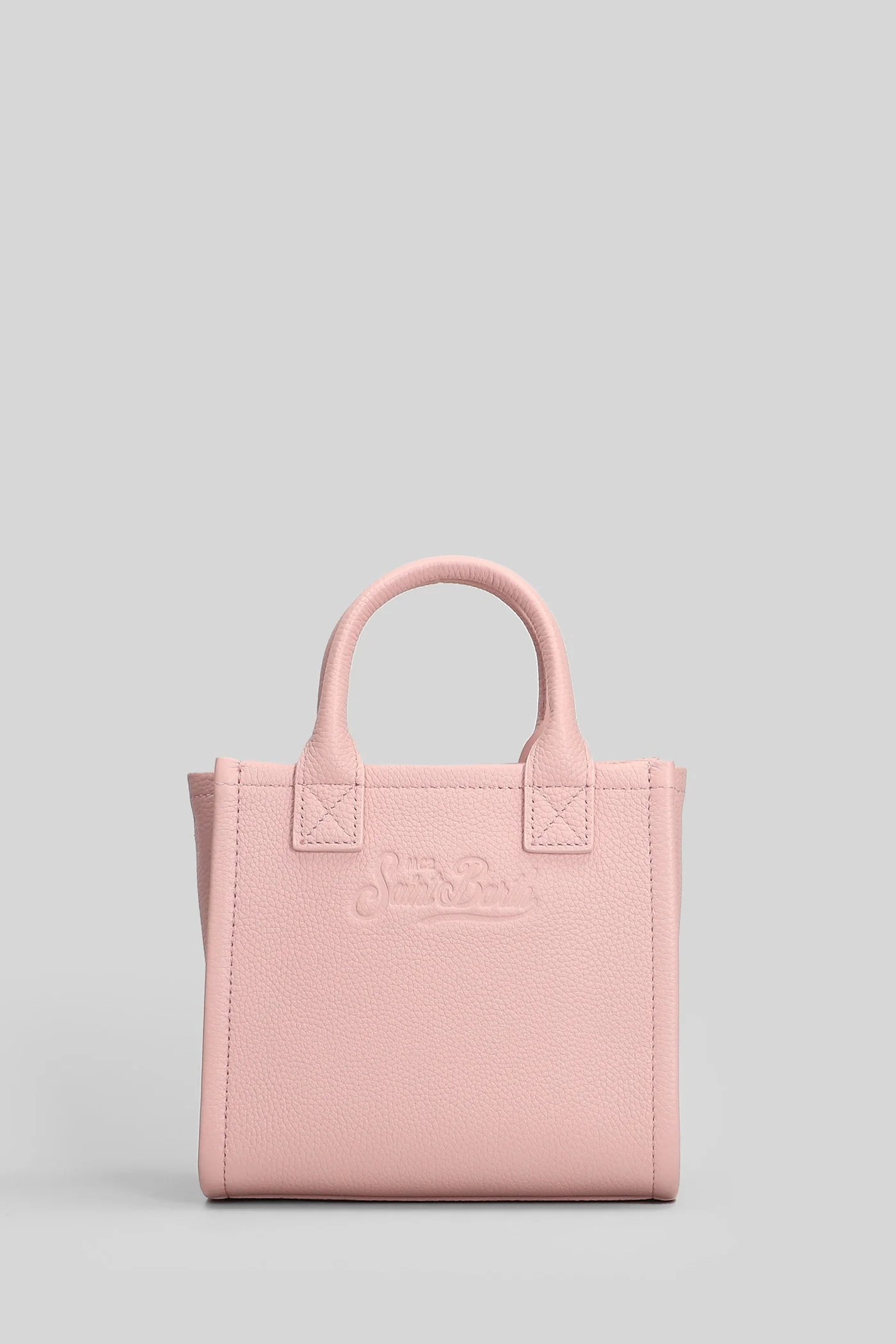 Vanity Bag Mini Shoulder bag in rose-pink leather - Image 3