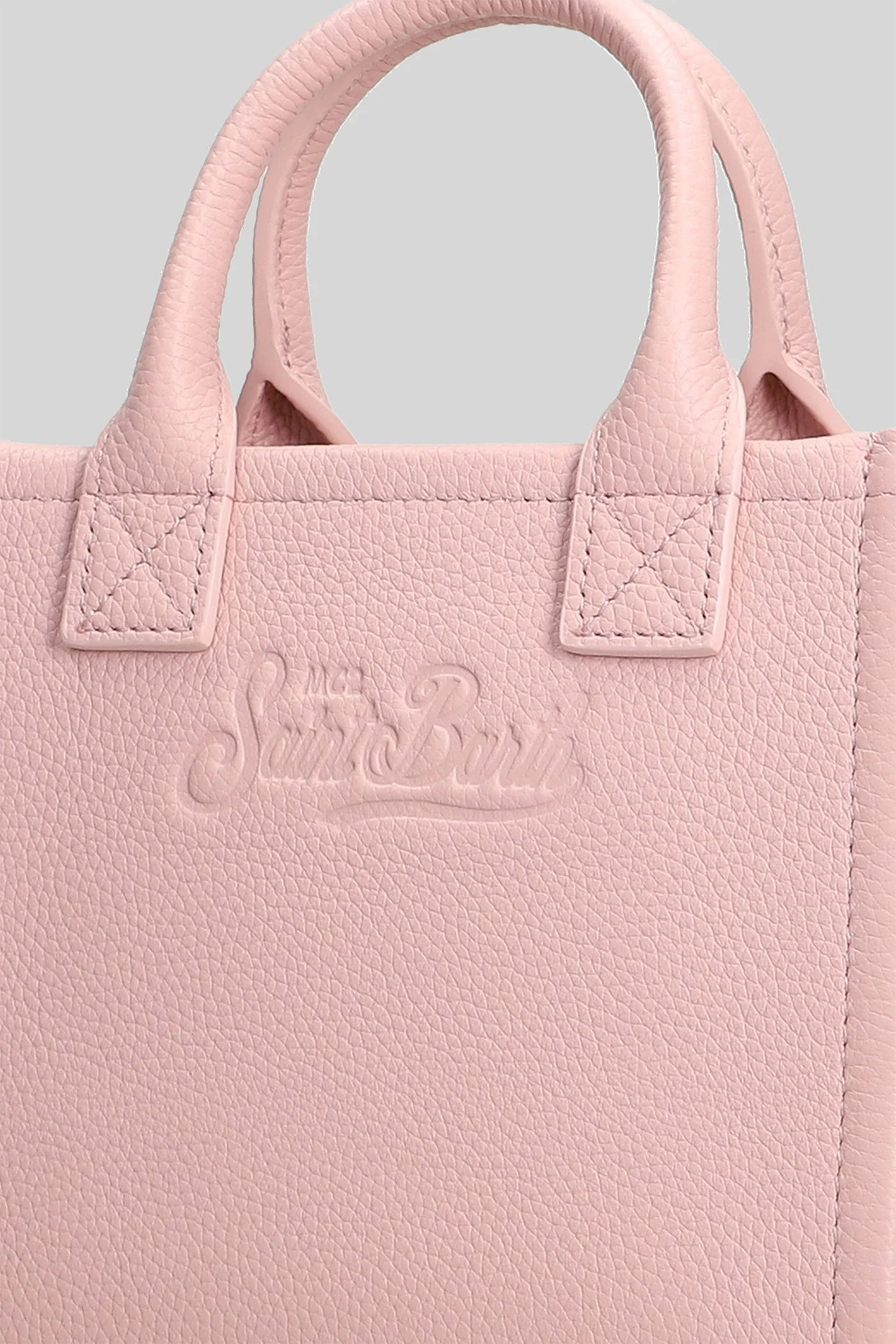 Vanity Bag Mini Shoulder bag in rose-pink leather - Image 4