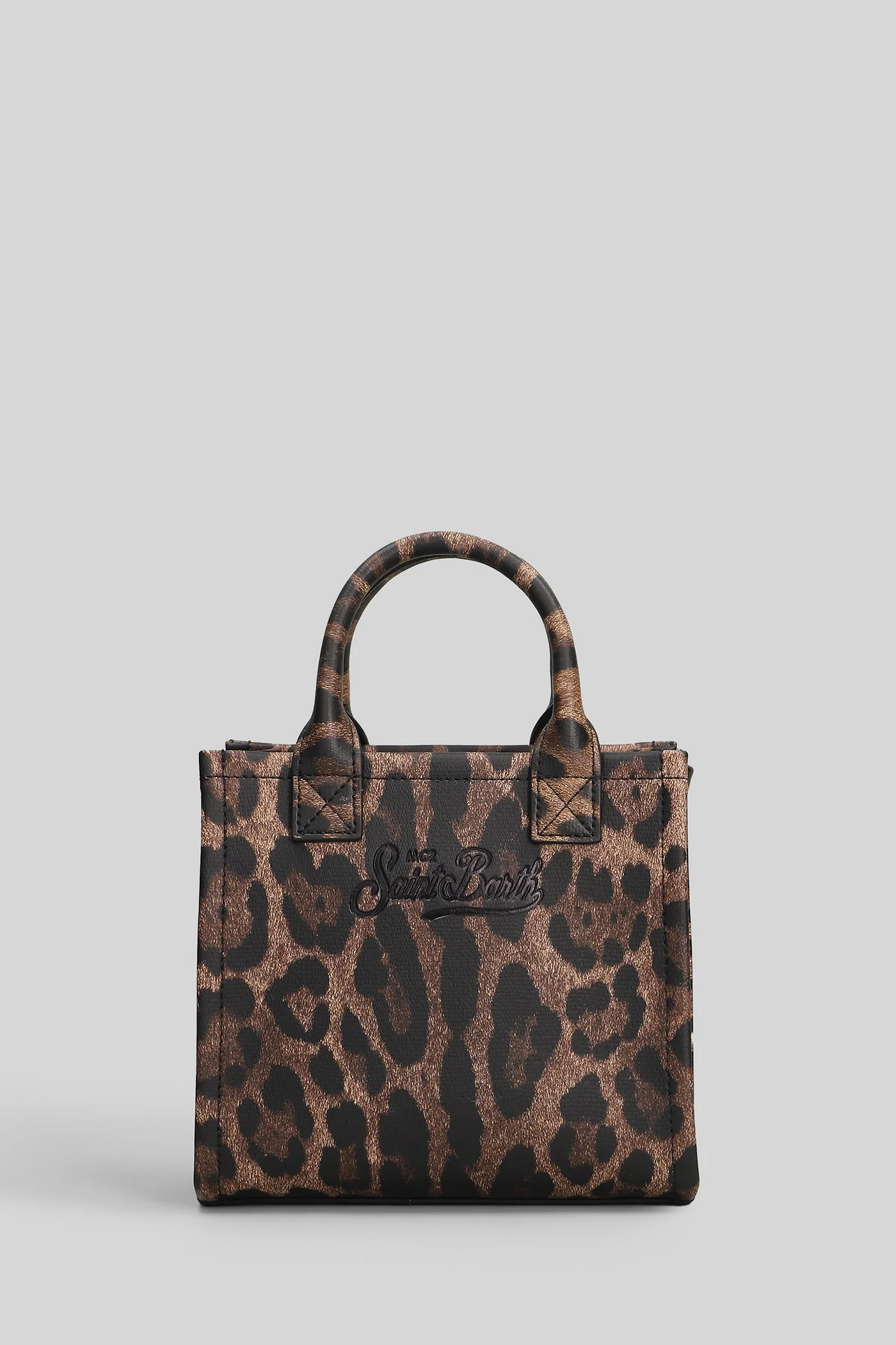 Vanity bag mini Tote in Animalier leather - Image 3
