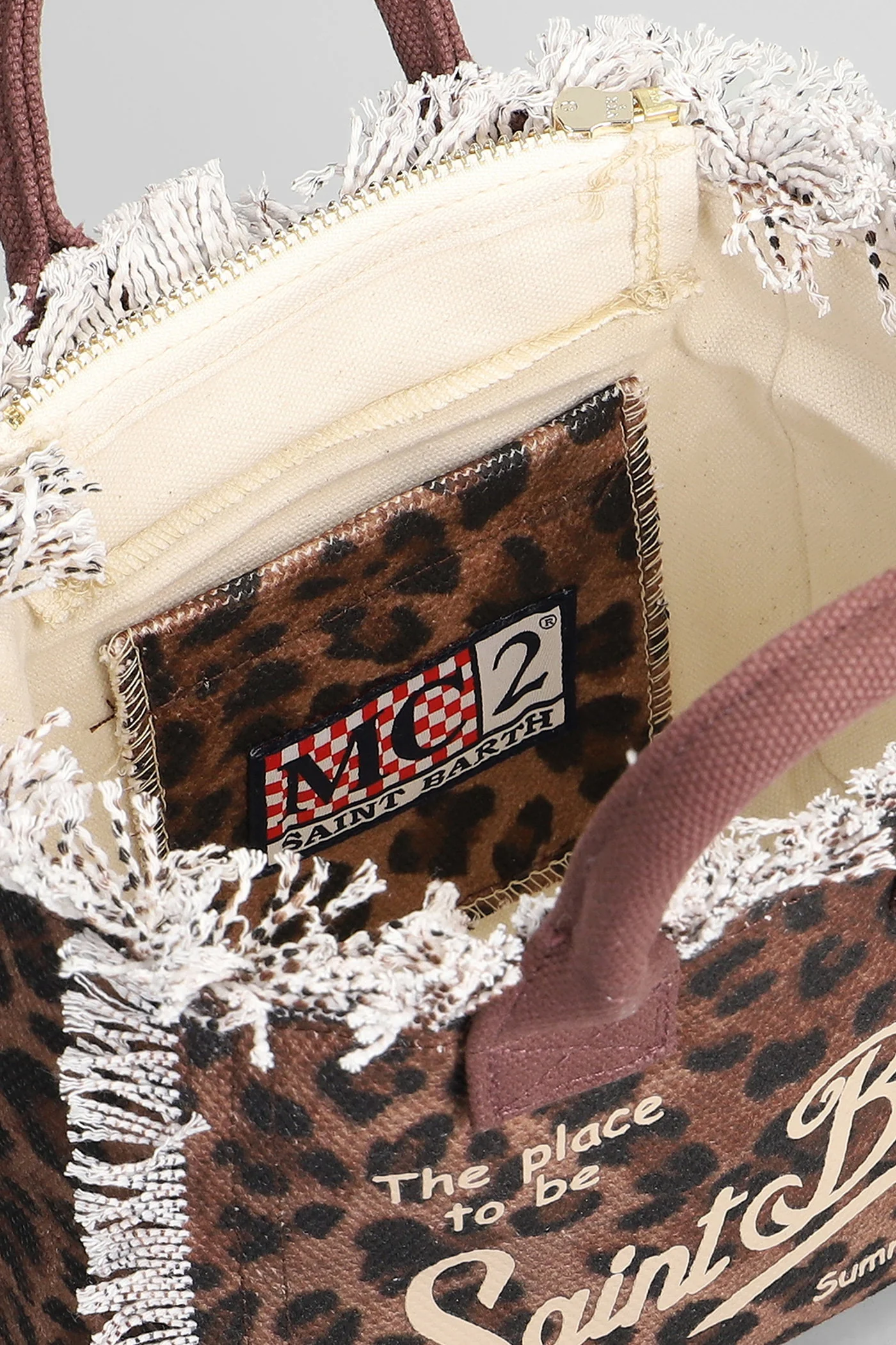 Vanity Mini Hand bag in Animalier canvas - Image 12