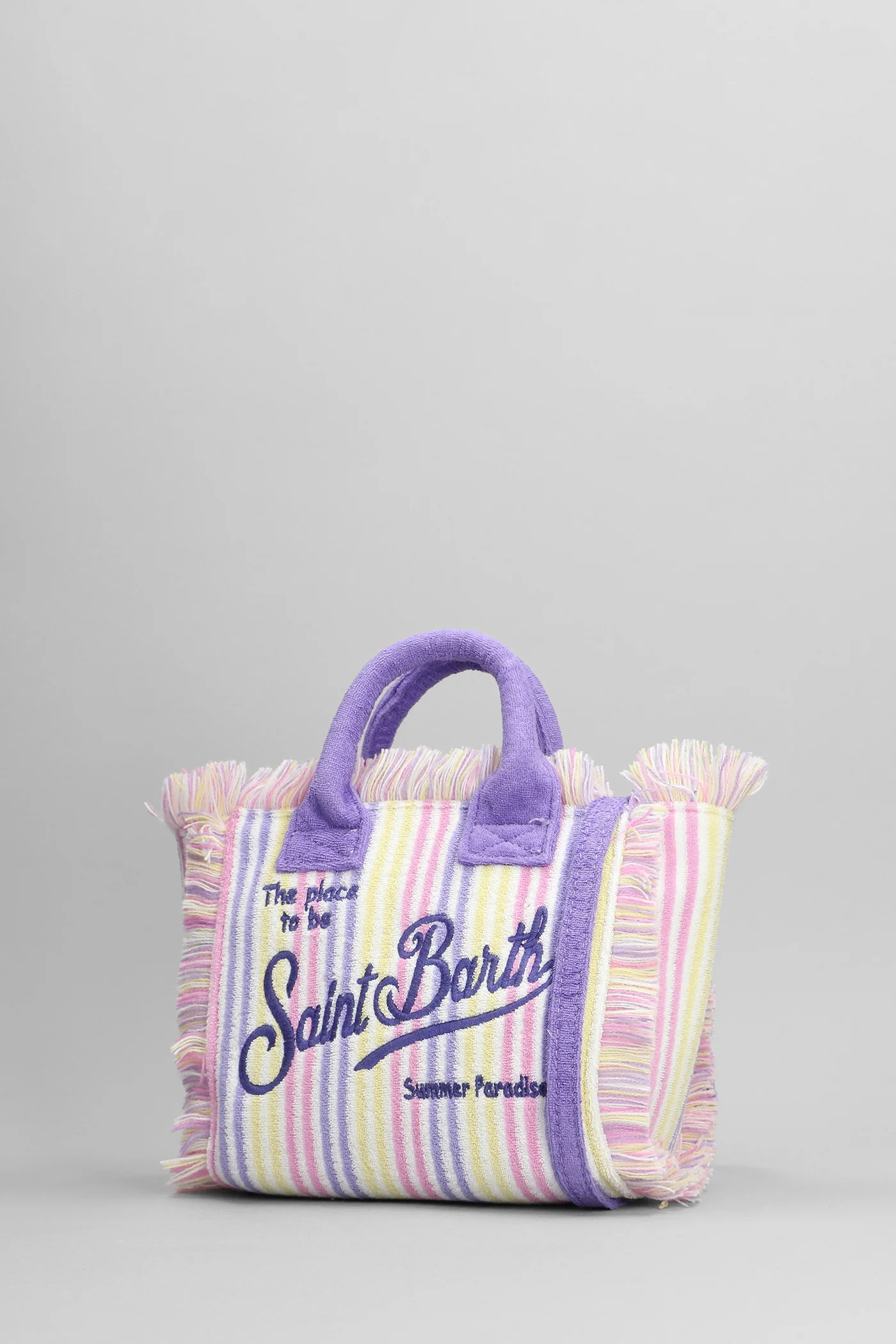 Vanity mini sponge Tote in multicolor cotton - Image 2
