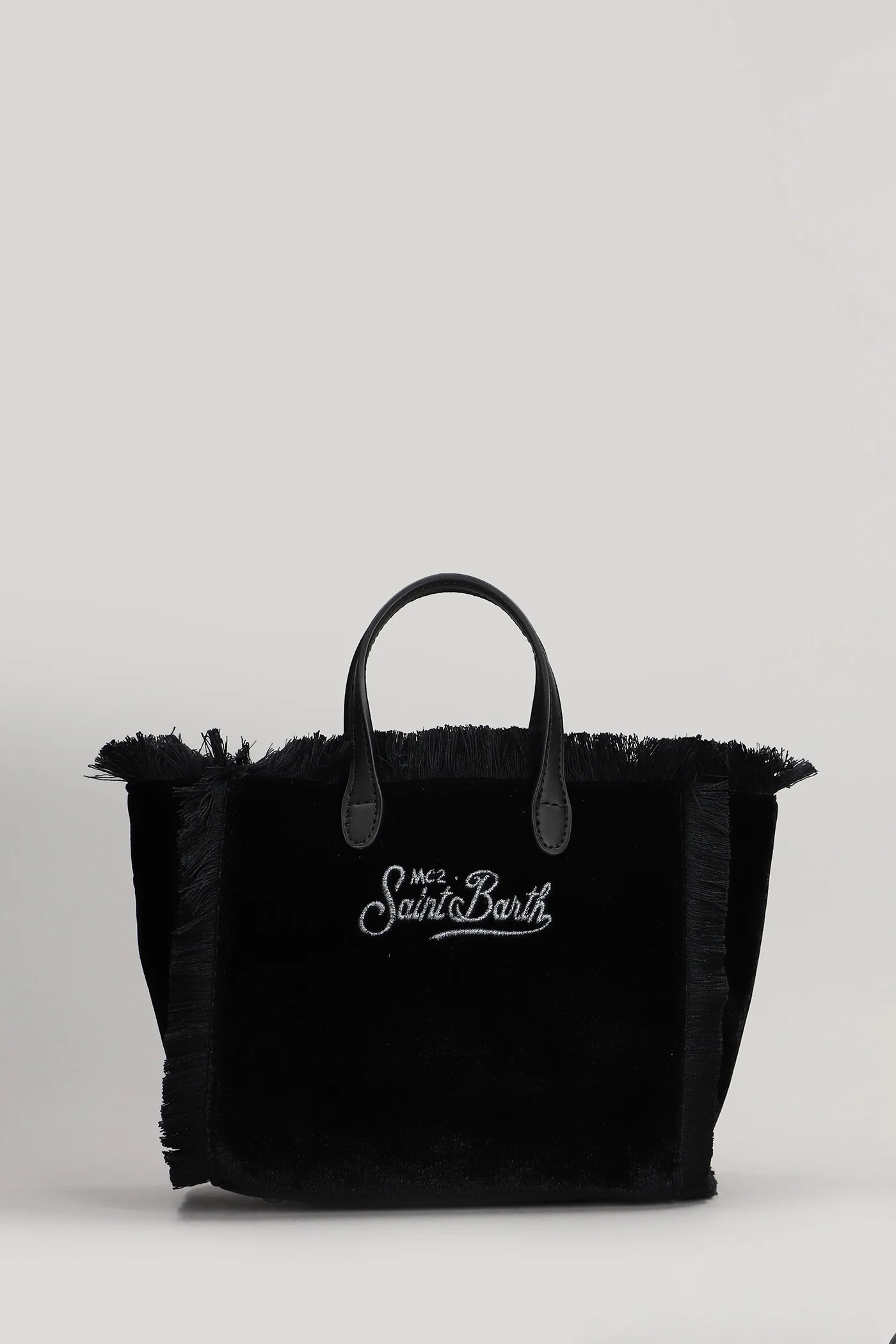 Vanity mini w Tote in black polyester - Image 3