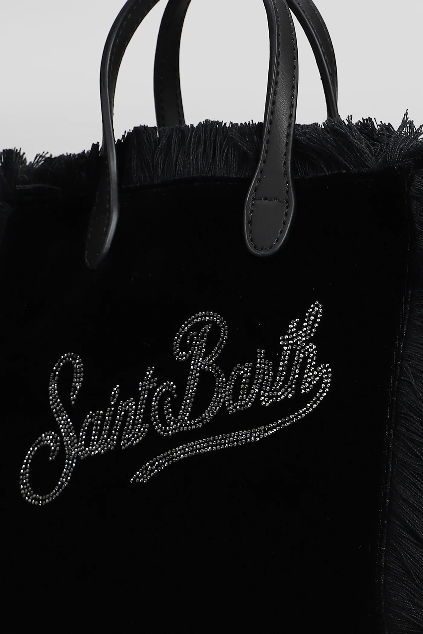 Vanity mini w Tote in black polyester - Image 4