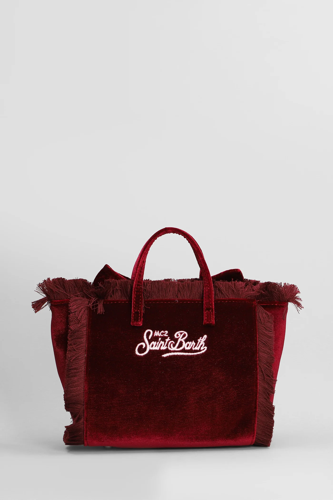 Vanity mini w Tote in bordeaux polyester - Image 3