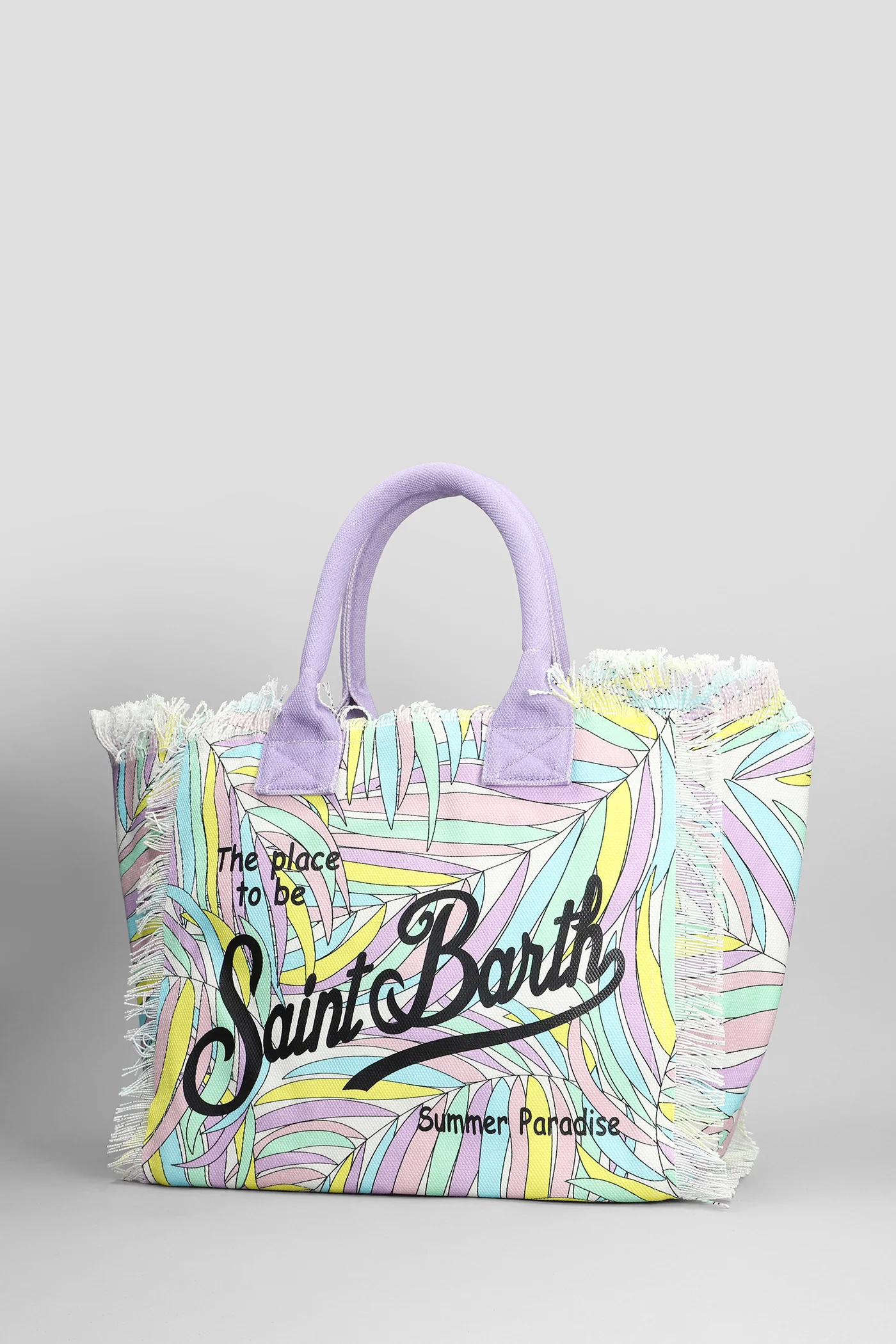 Vanity Tote in multicolor cotton - Image 2