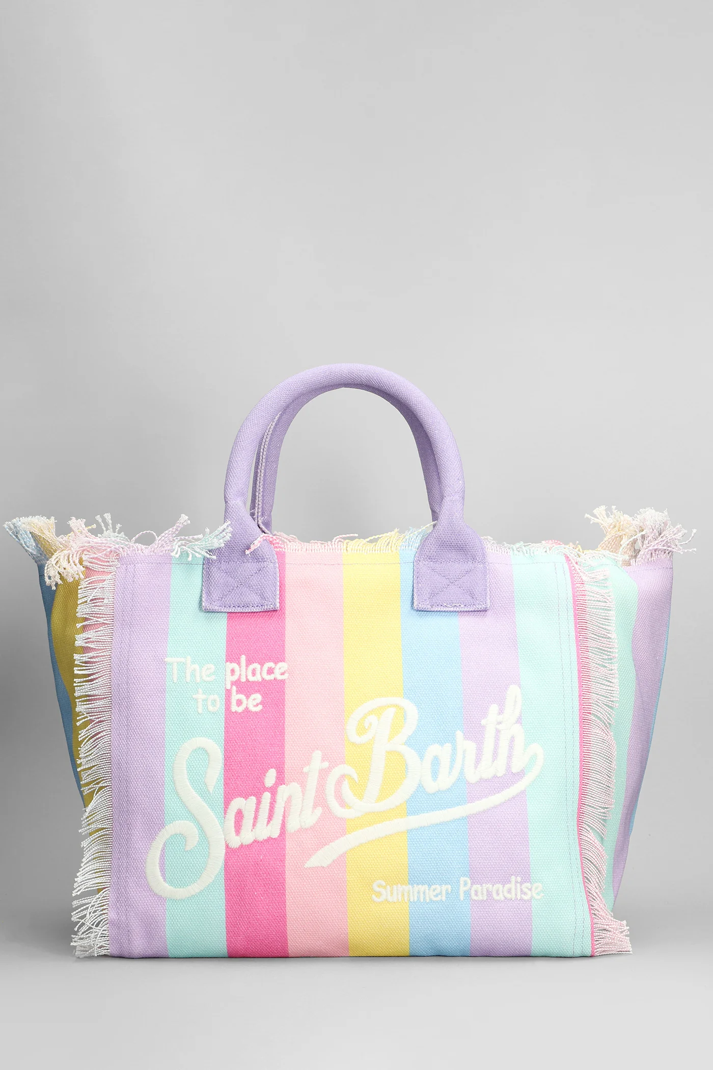 Vanity Tote in multicolor cotton - Image 3