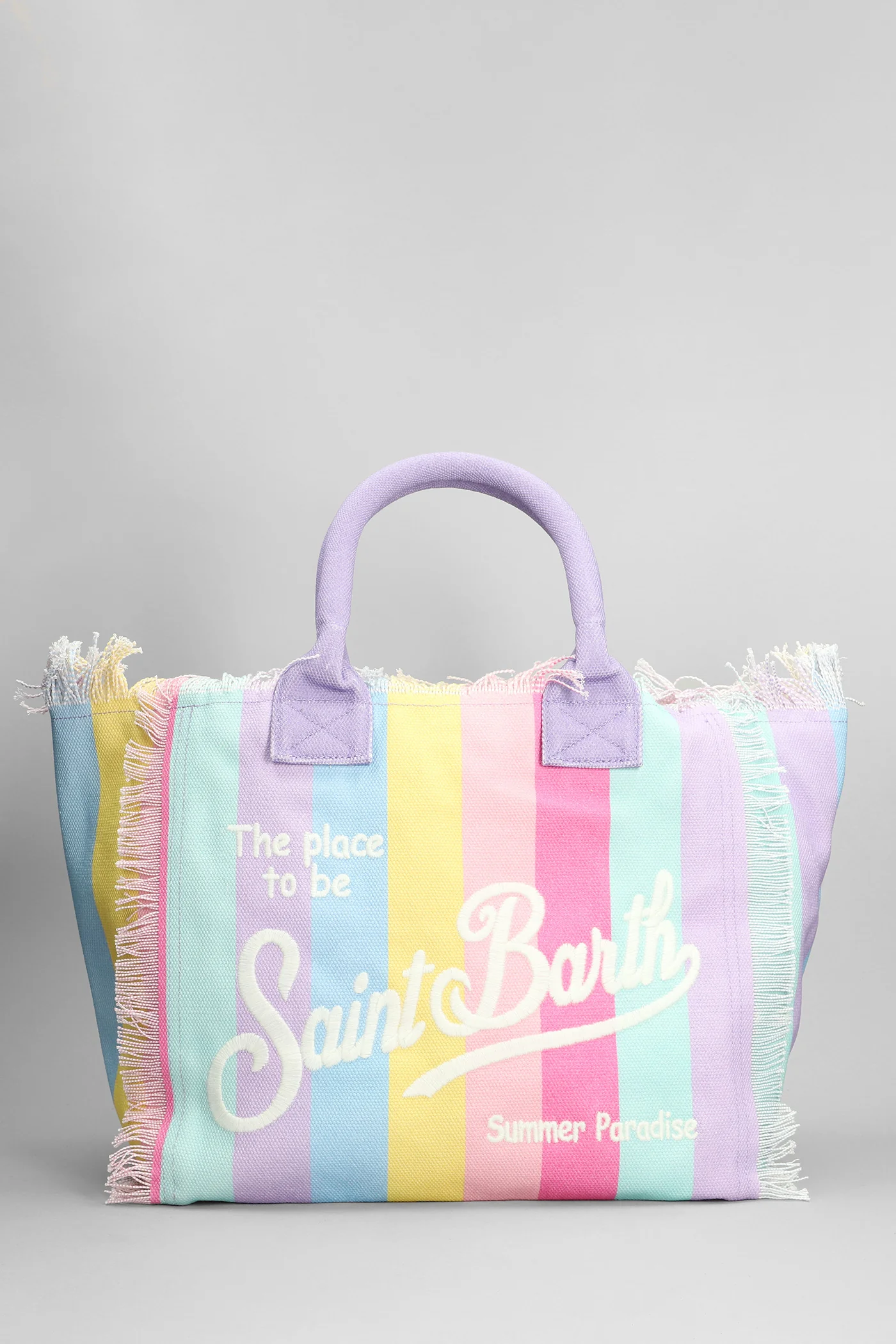 Vanity Tote in multicolor cotton