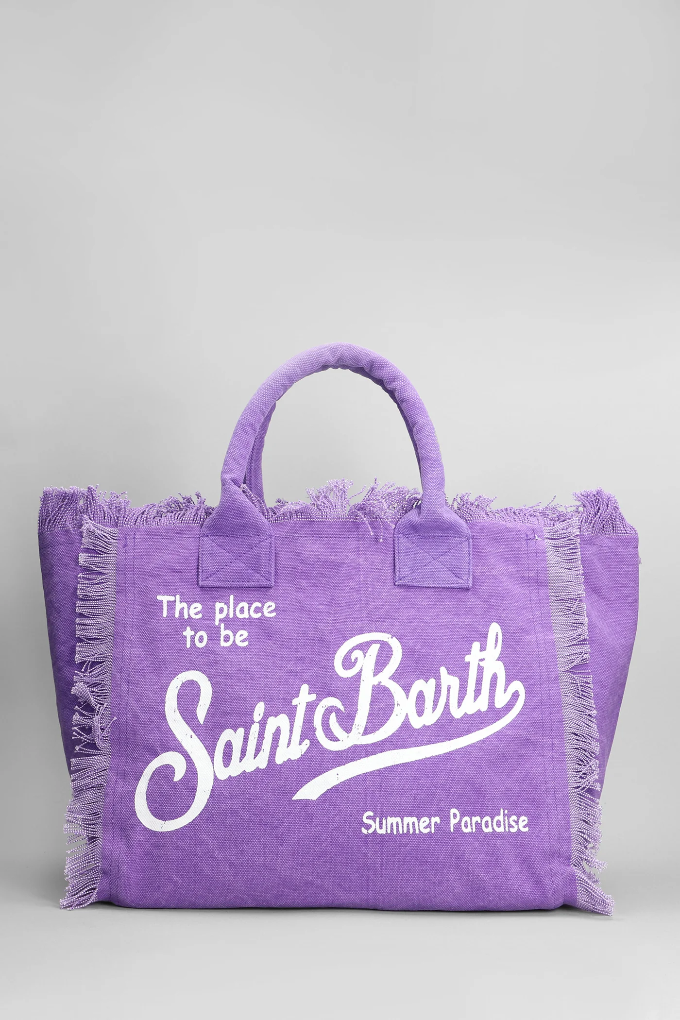 Vanity Tote in Viola cotton
