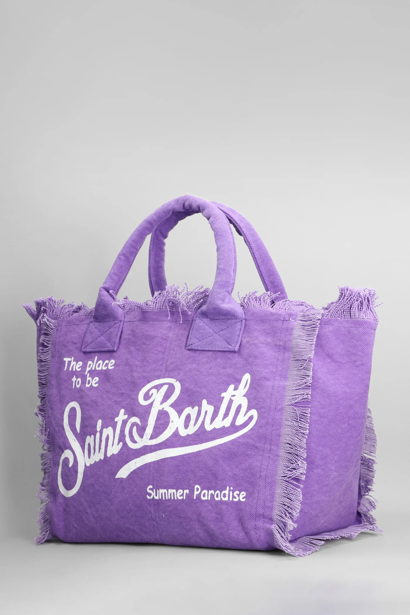 Vanity Tote in Viola cotton - Image 2