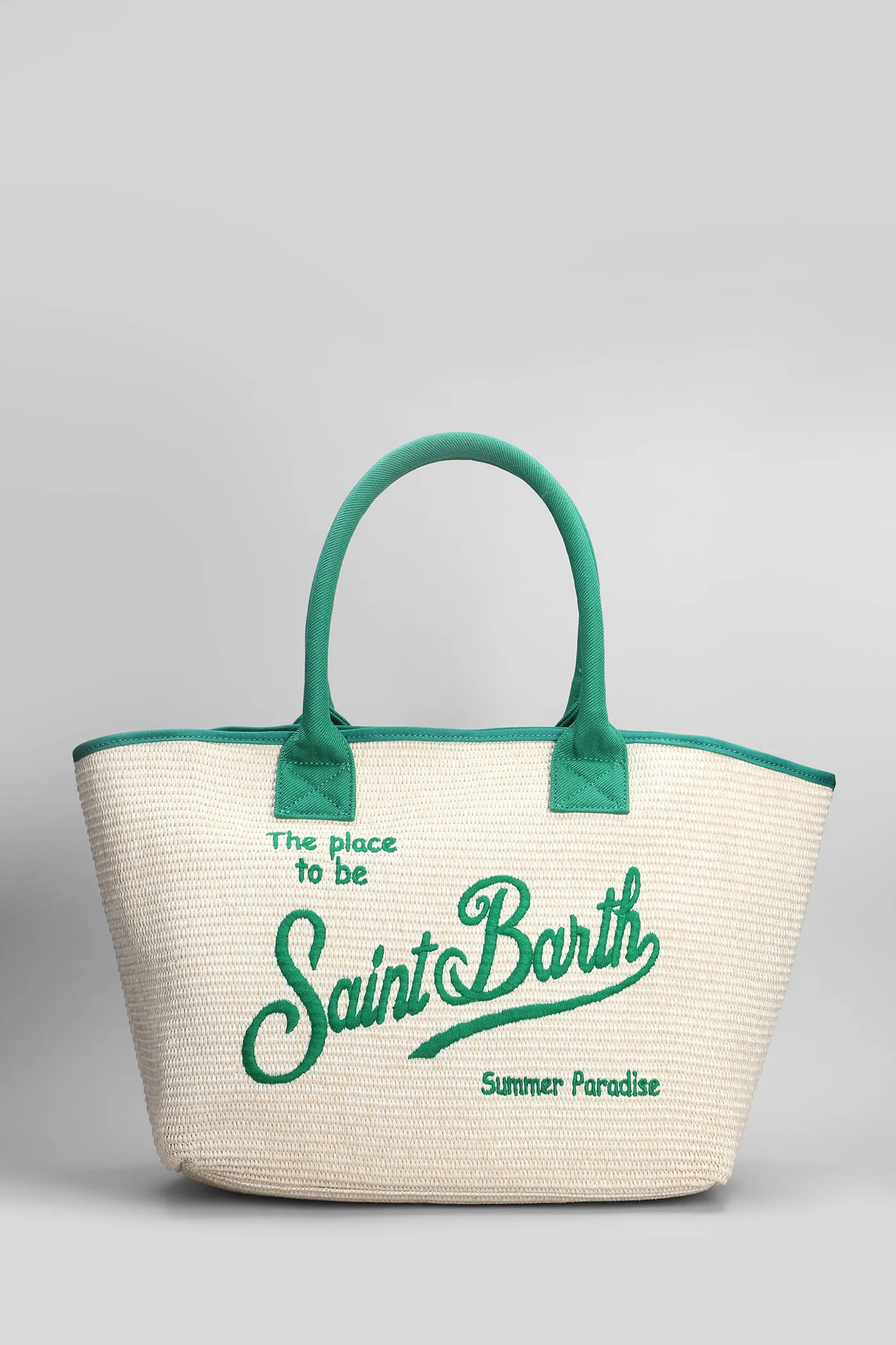 Vionette Tote in beige raffia