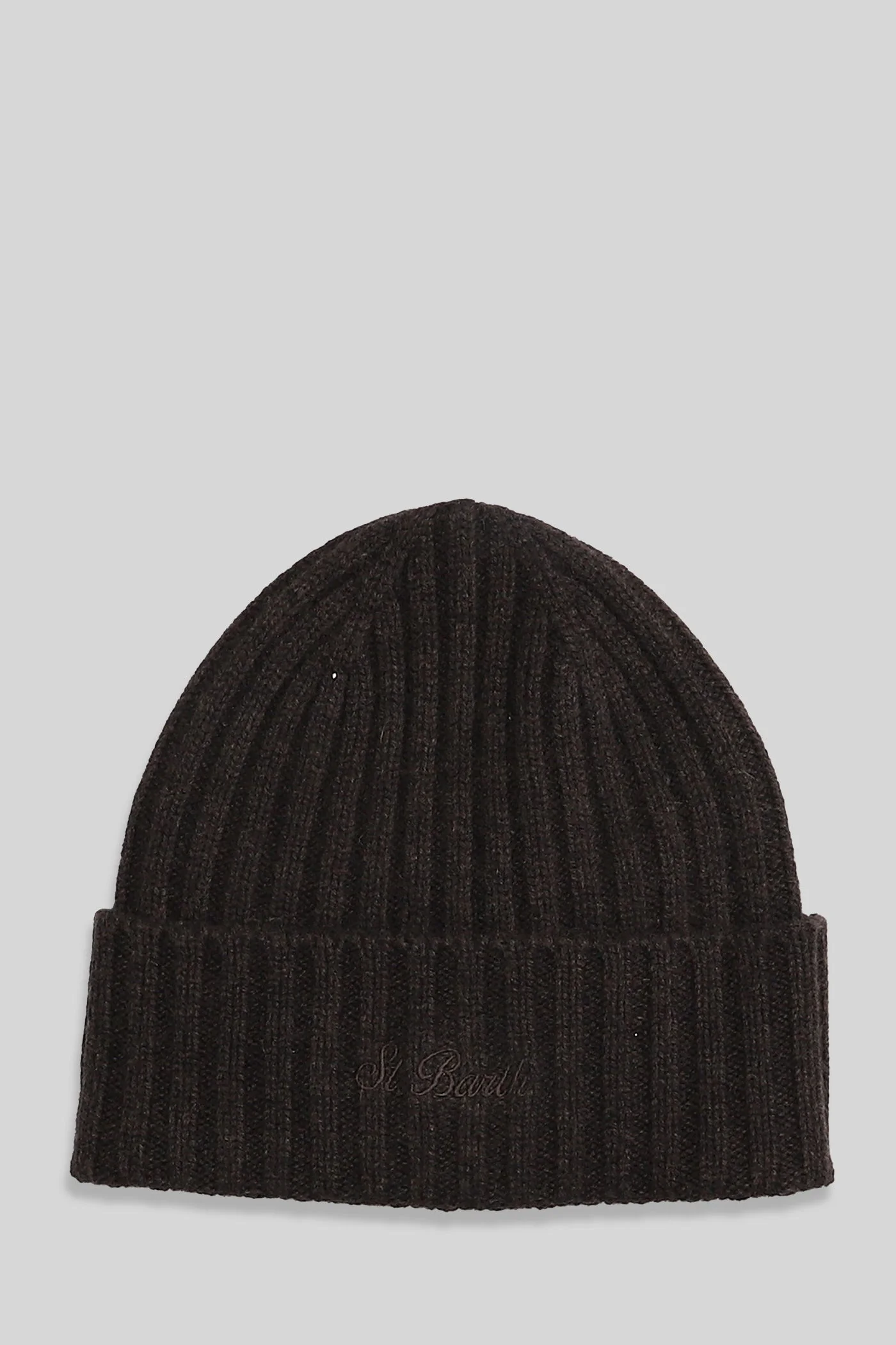 Wengen Hats in brown cashmere