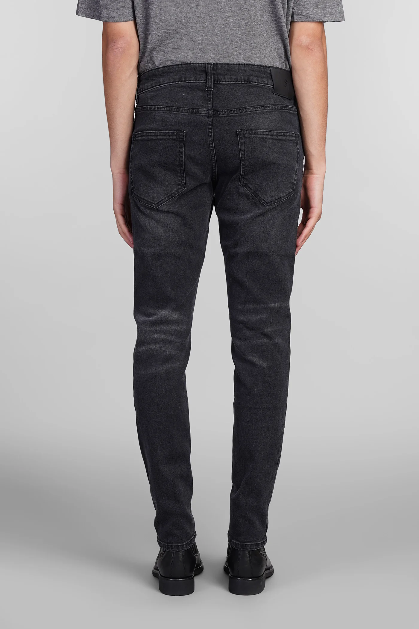 Jeans in black denim - Image 3