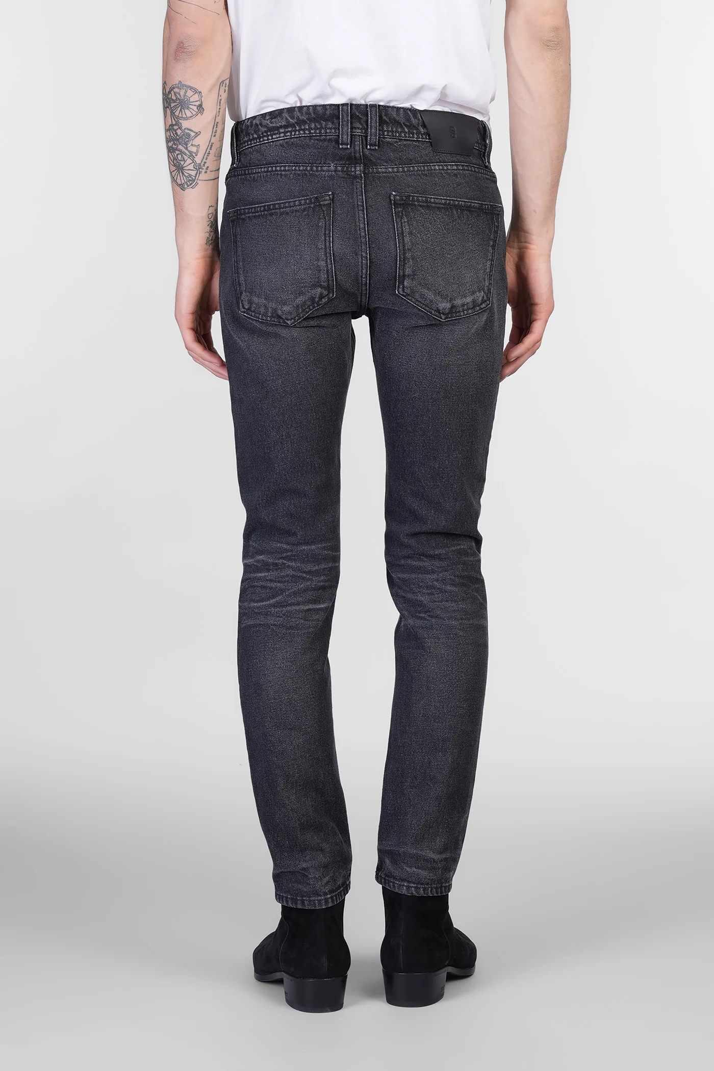 Jeans in black denim - Image 3