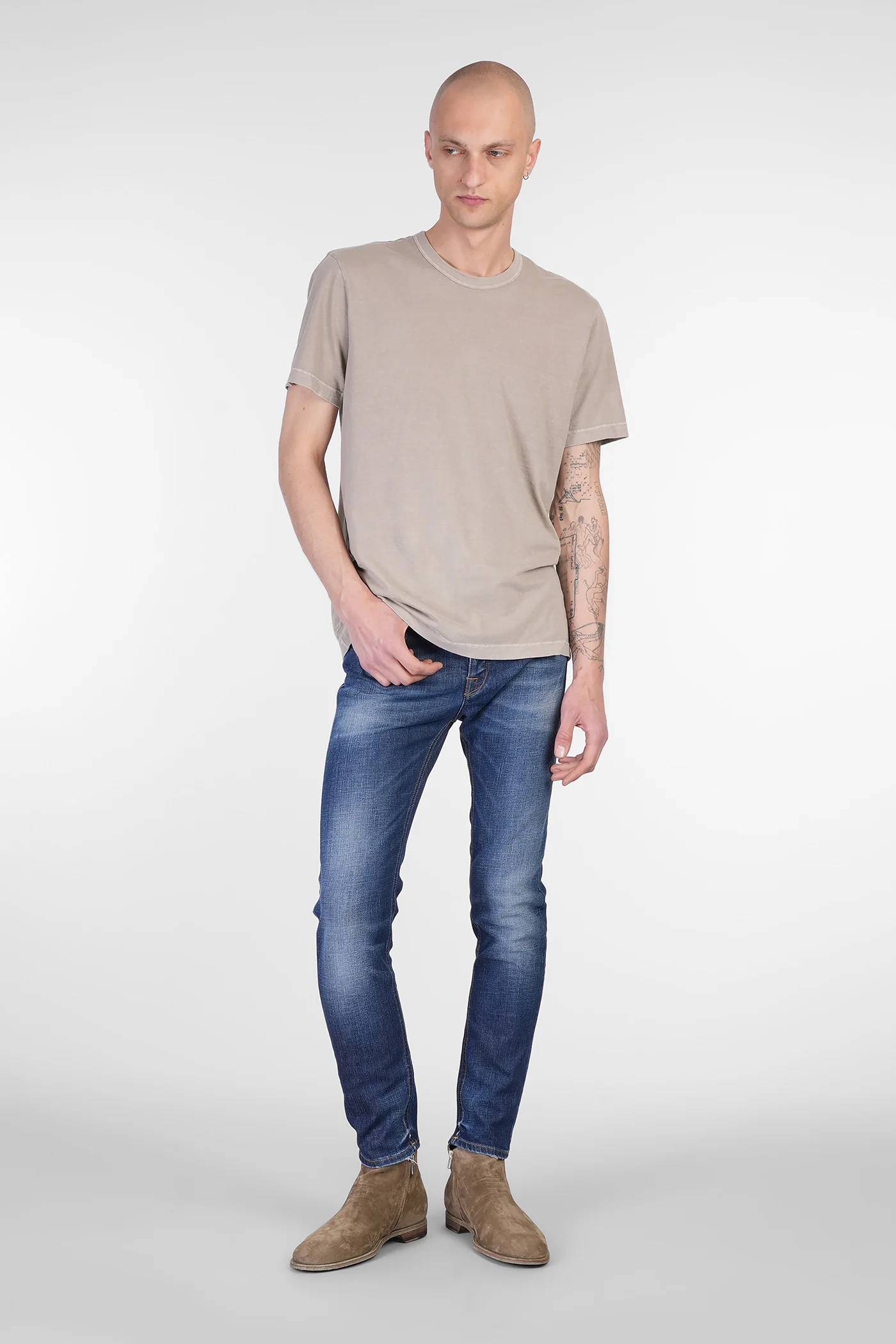 Jeans in blue denim - Image 2