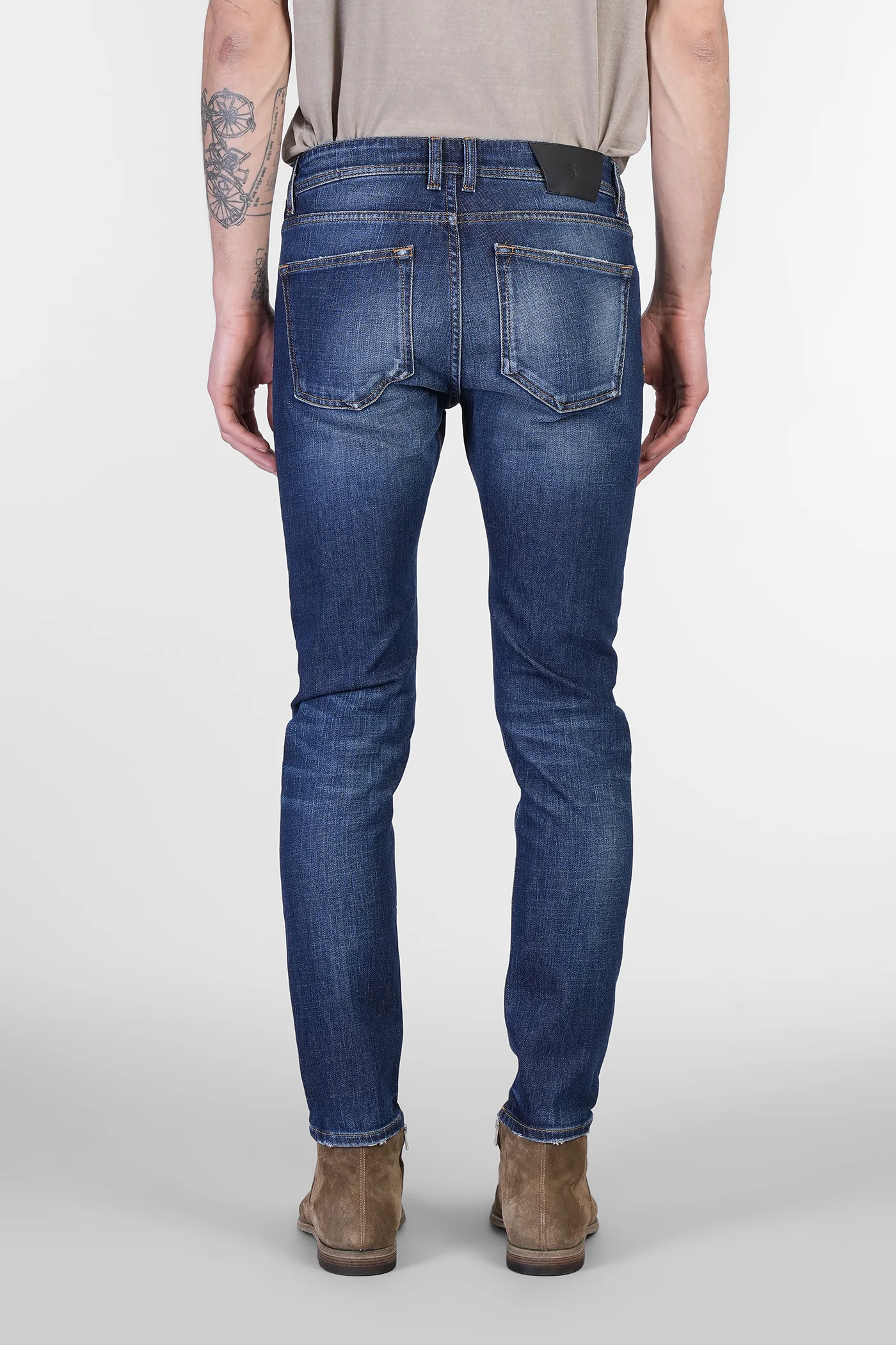 Jeans in blue denim - Image 3