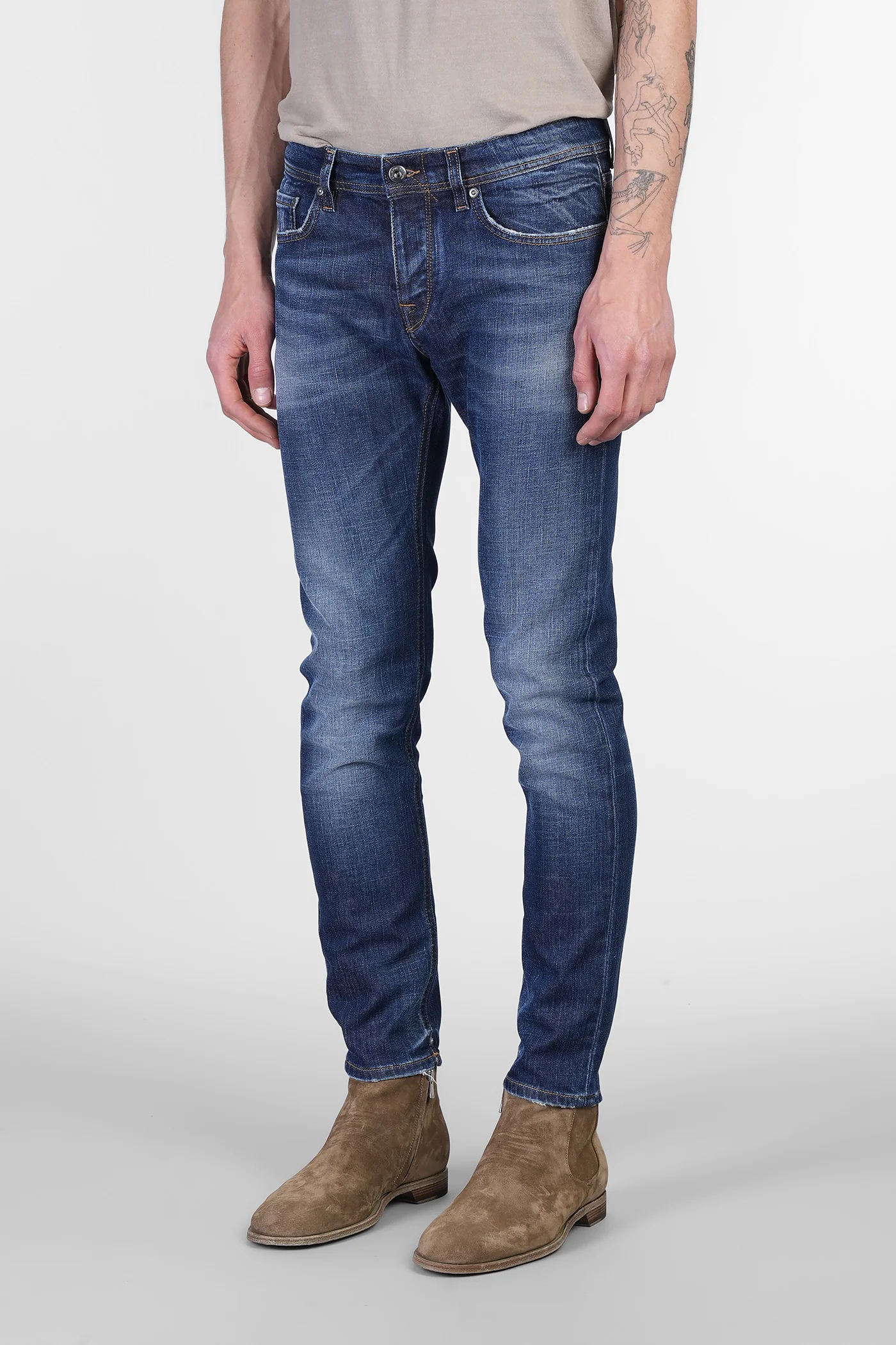 Jeans in blue denim - Image 4