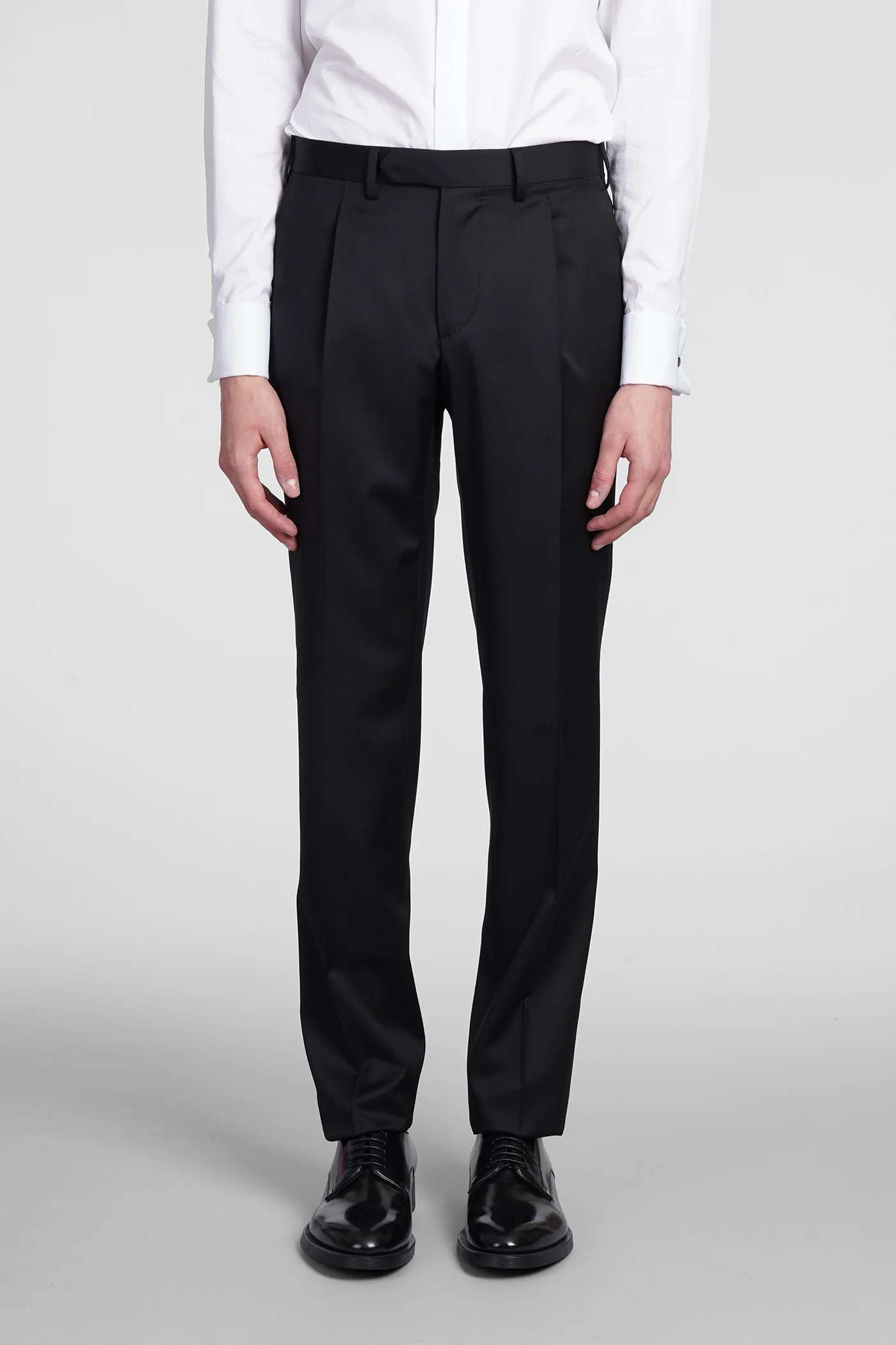 Suit in black wool - Image 3
