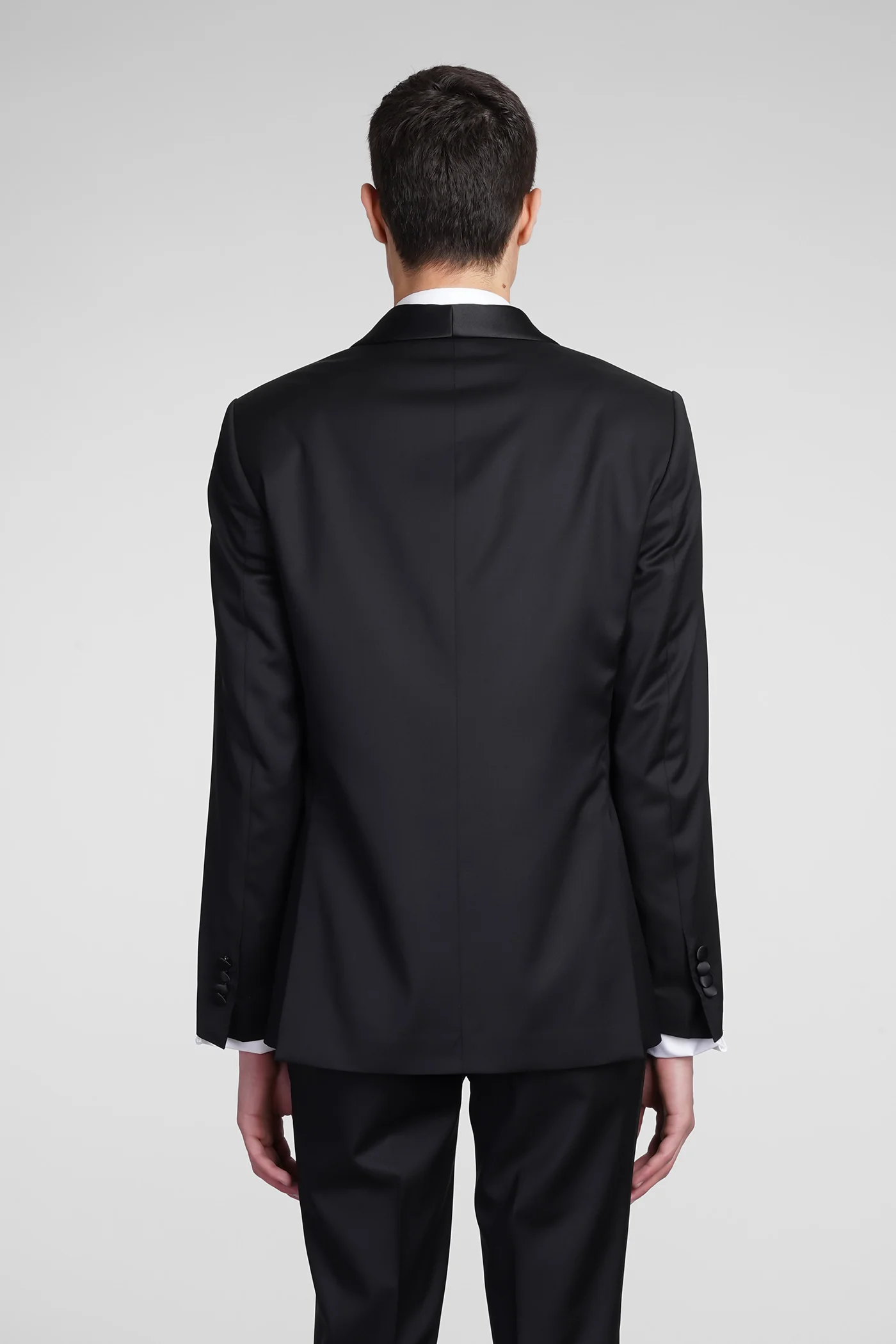 Suit in black wool - Image 4