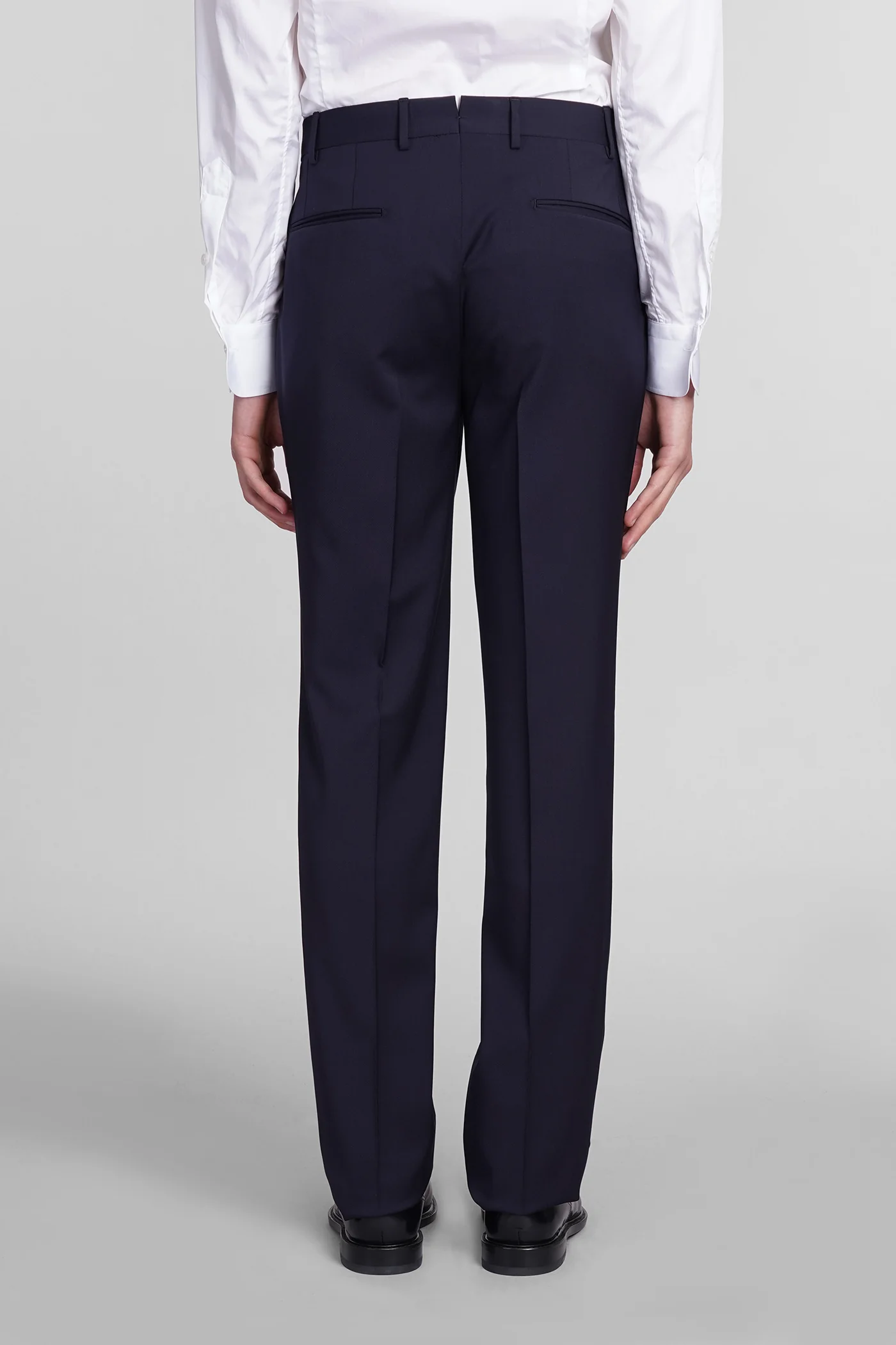 Suit in blue wool - Image 5