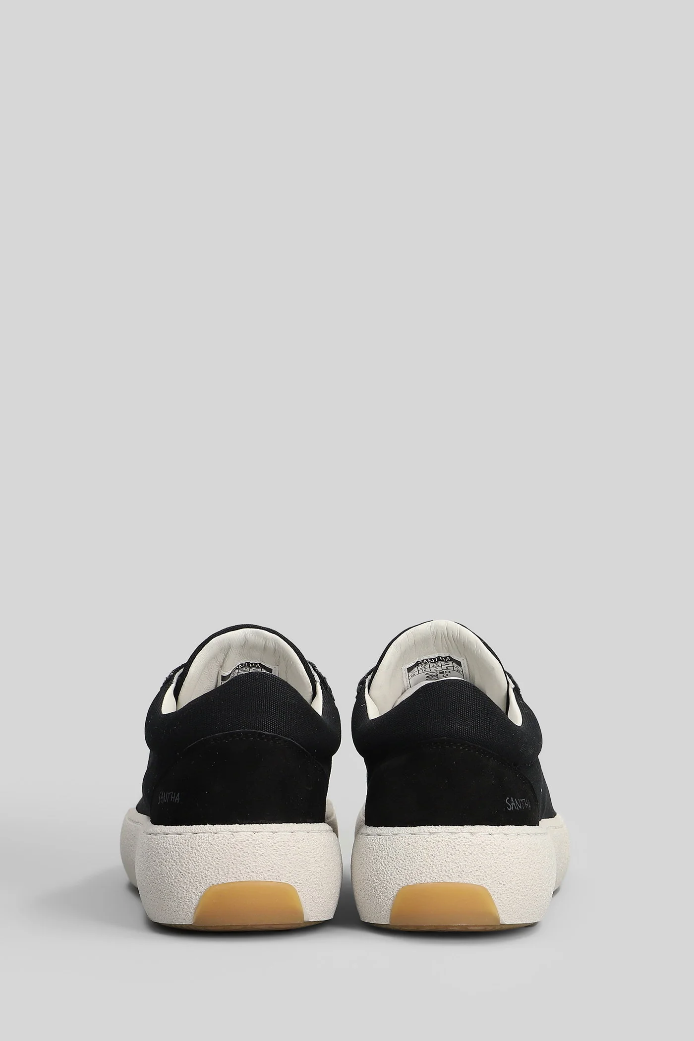 Kaouki Sneakers in black canvas - Image 4