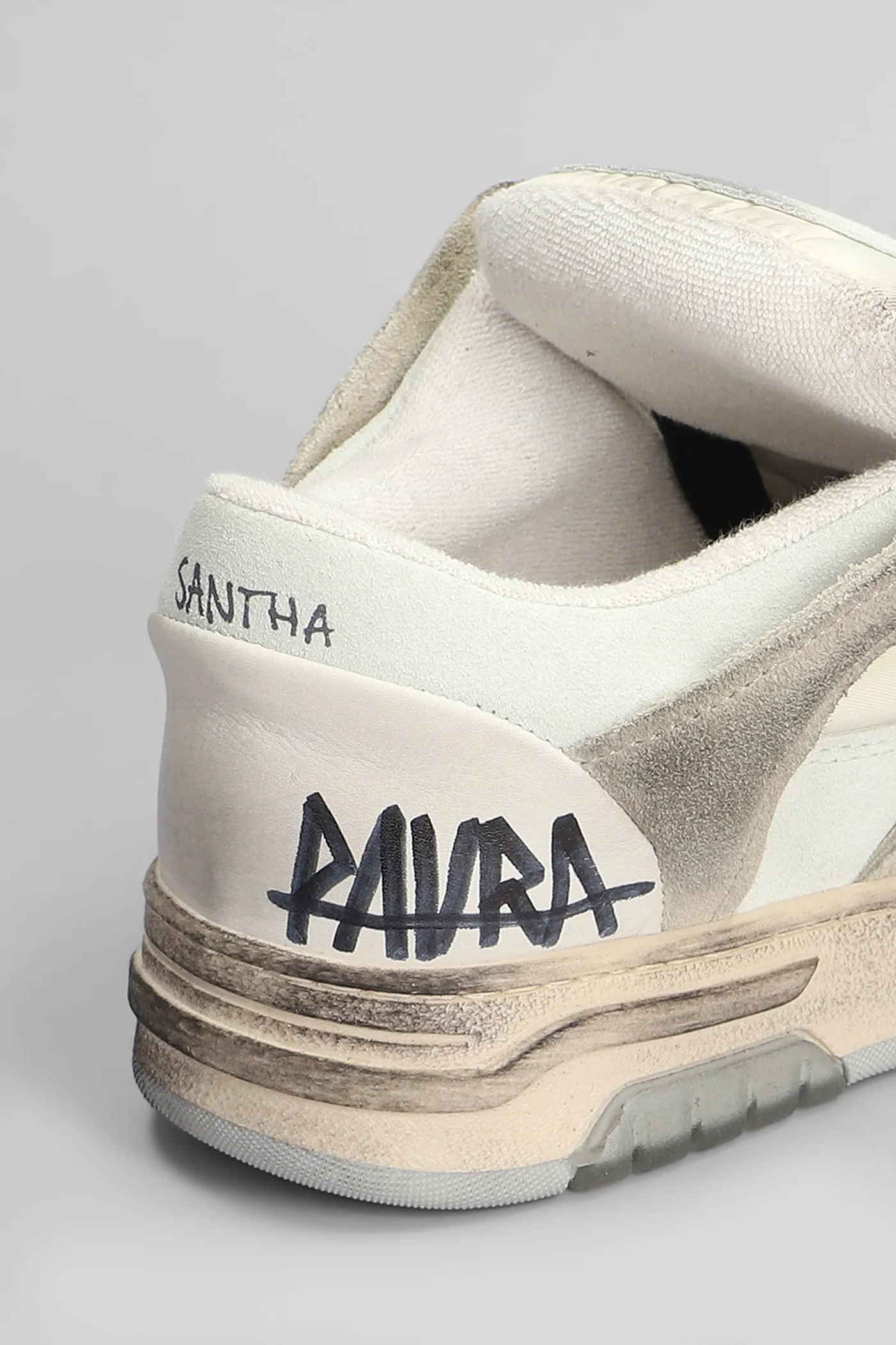 Paura 1 Sneakers in beige suede - Image 10