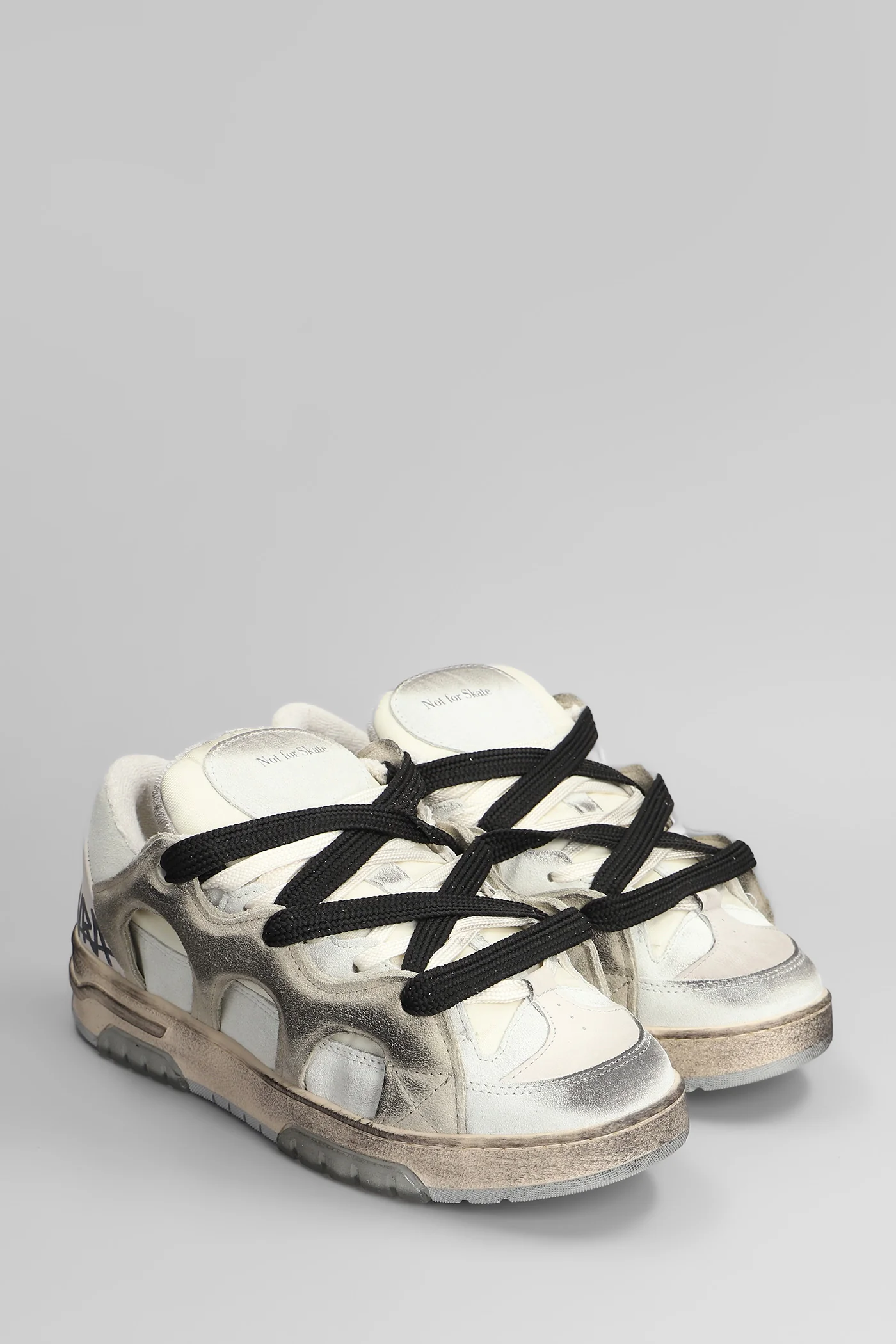 Paura 1 Sneakers in beige suede - Image 7