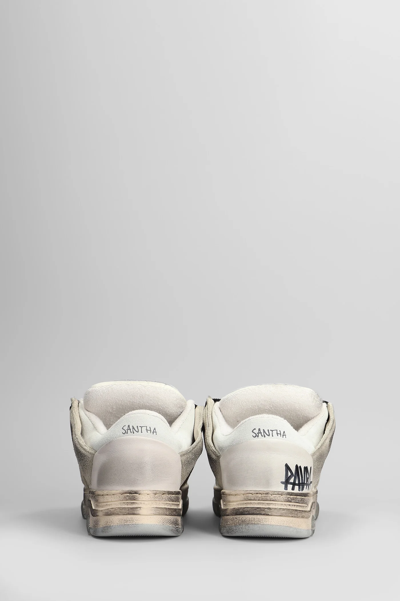 Paura 1 Sneakers in beige suede - Image 9