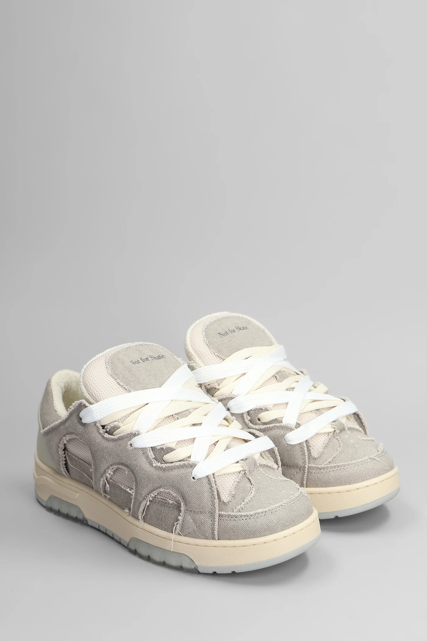 Santha 1 Canvas Sneakers in beige canvas - Image 2