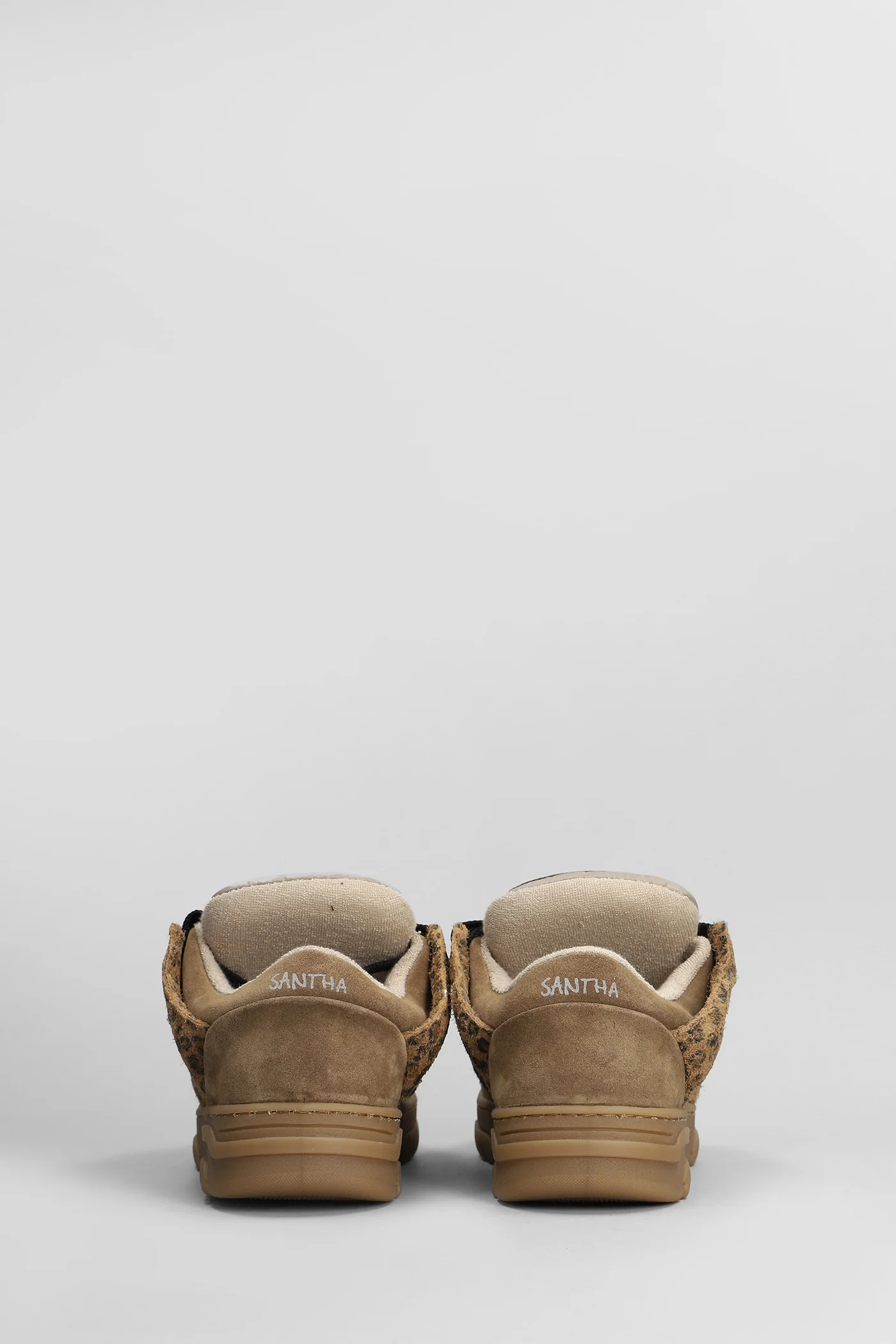 Santha 1 Sneakers in brown Suede and fabric - Image 4