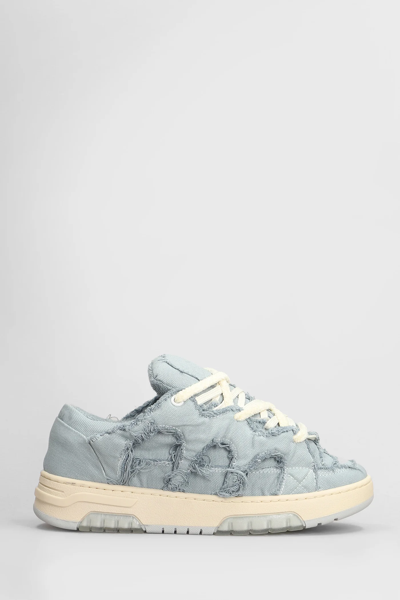 Santha 1 Sneakers in cyan canvas