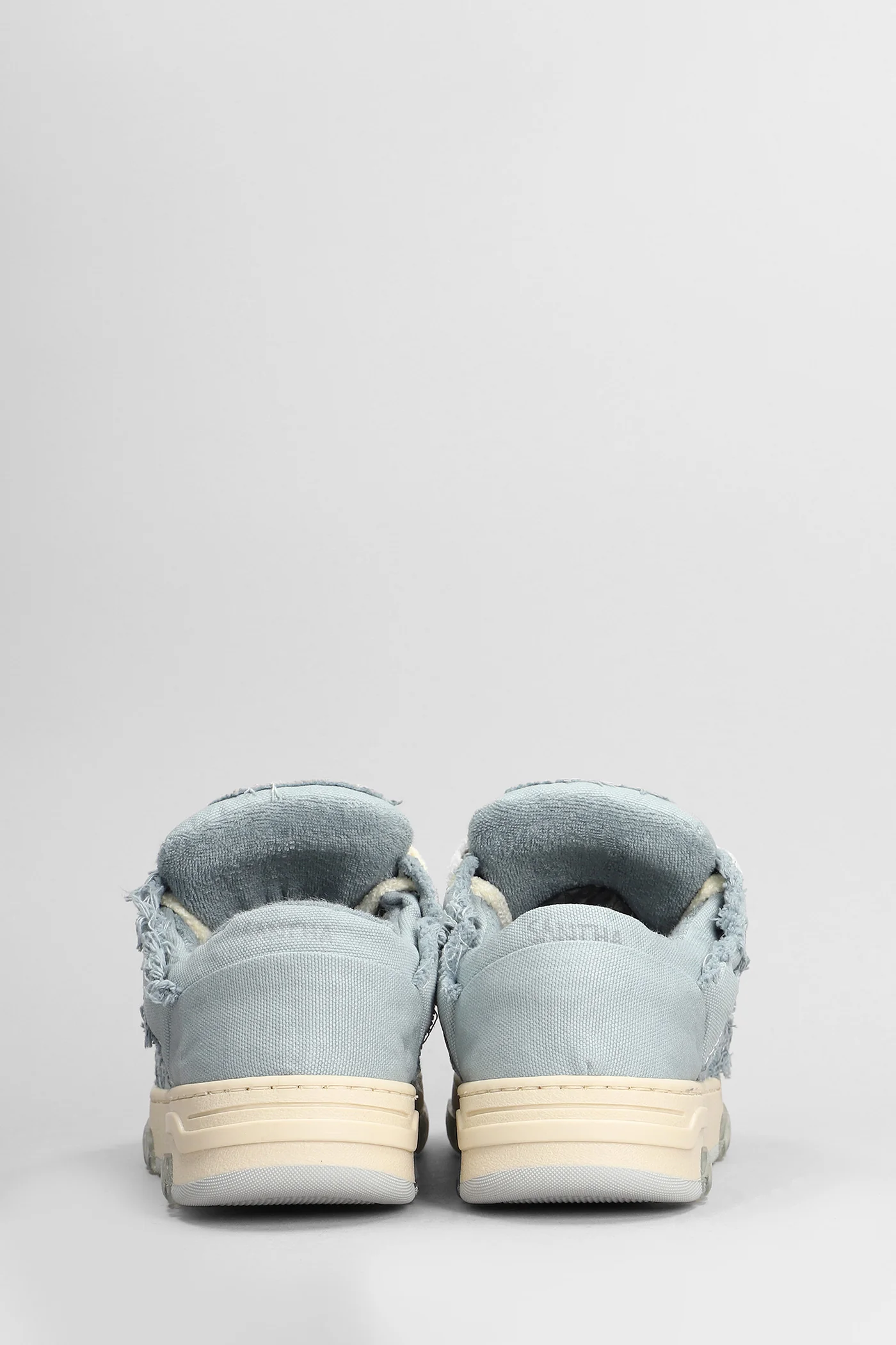 Santha 1 Sneakers in cyan canvas - Image 4