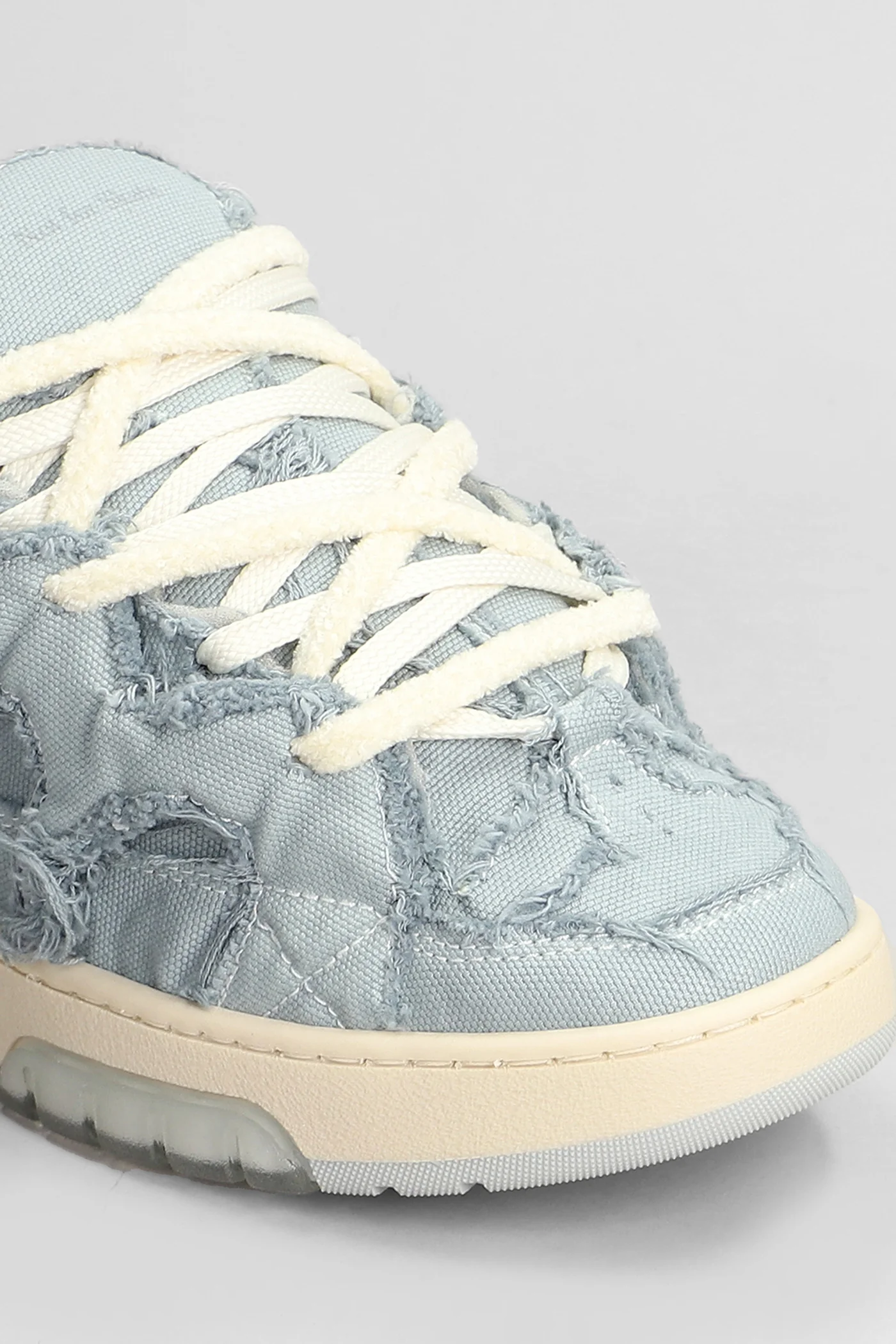 Santha 1 Sneakers in cyan canvas - Image 5