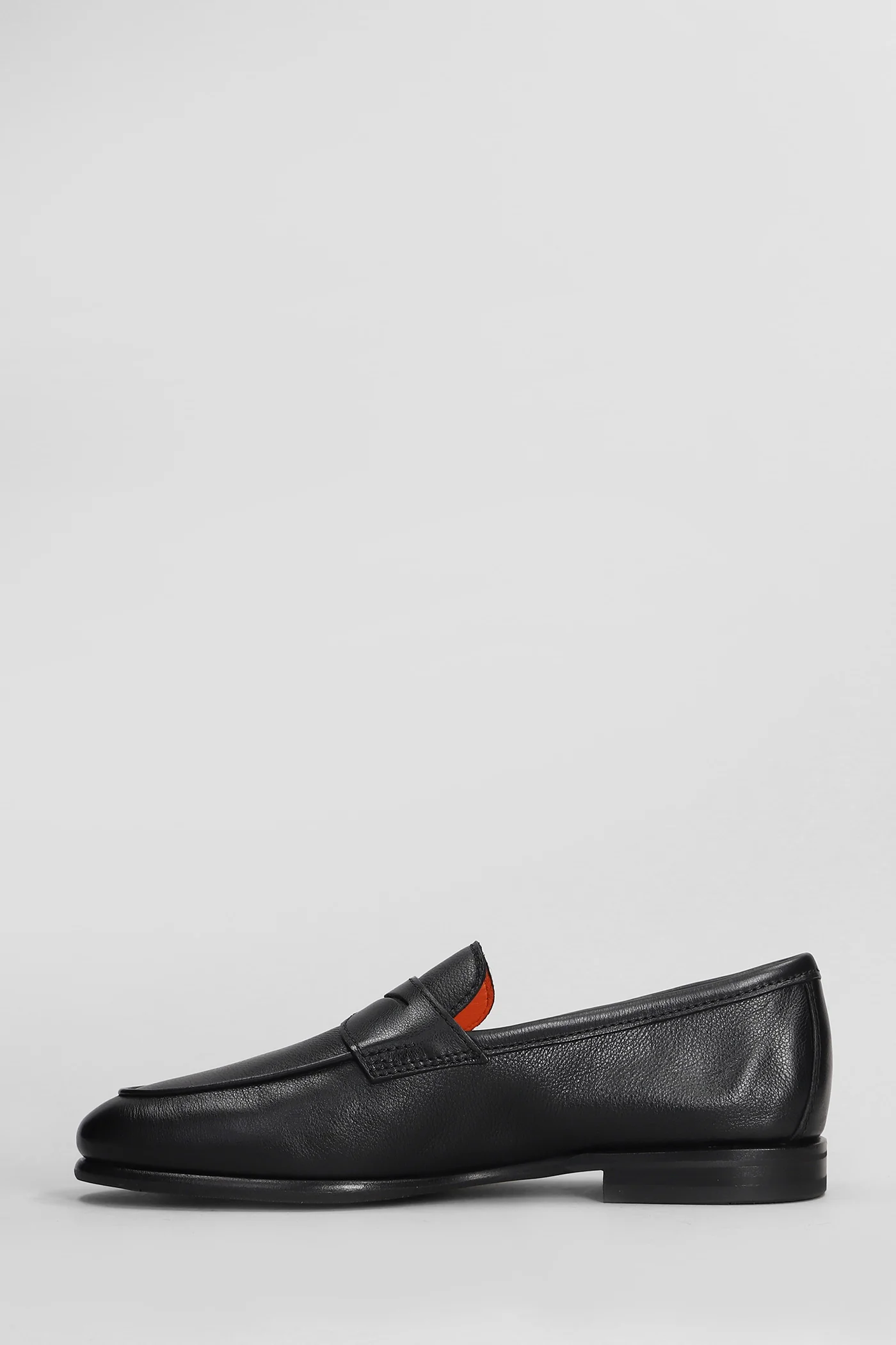 Carlos Loafers in black leather - Image 3