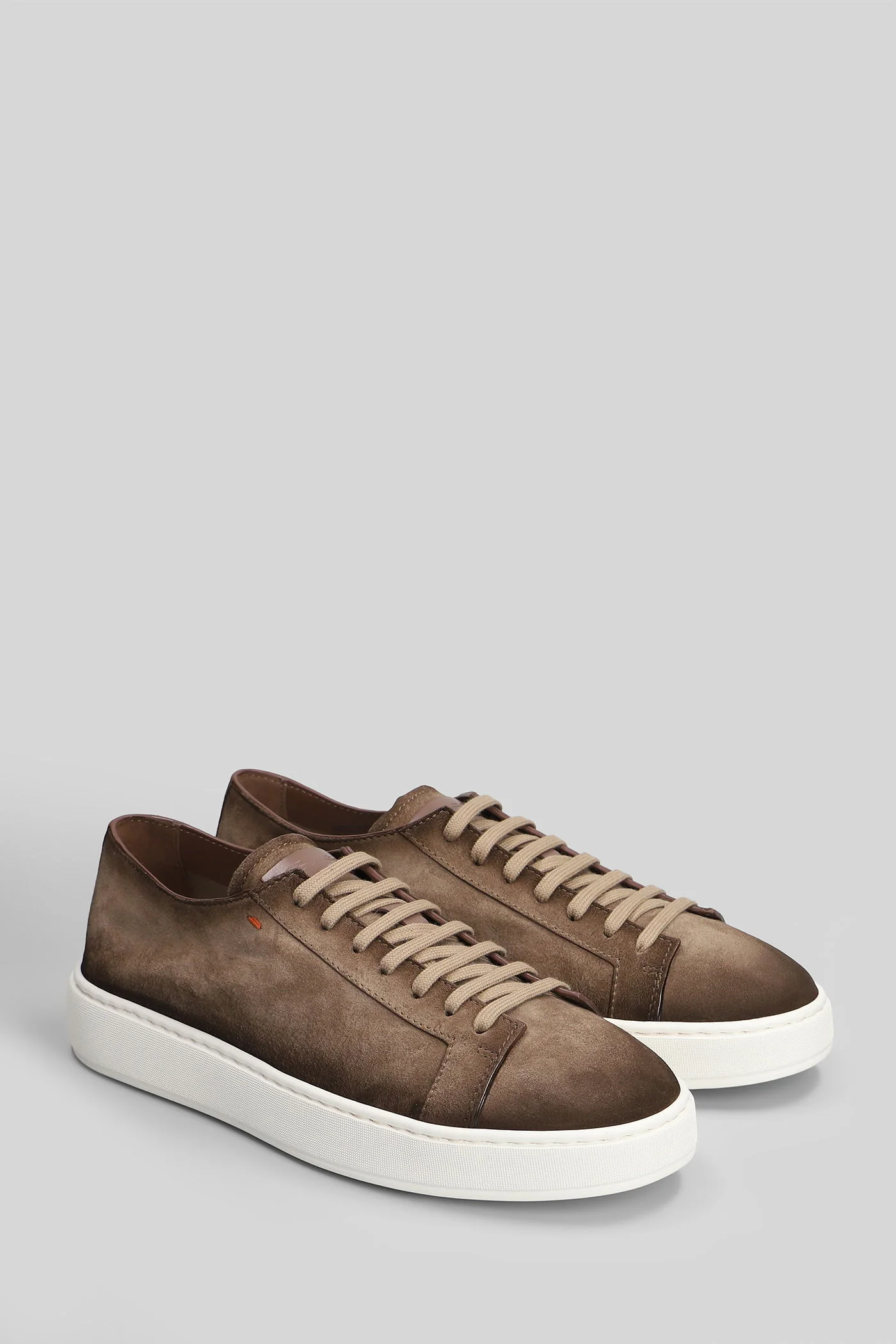 Damps Sneakers in brown suede - Image 2
