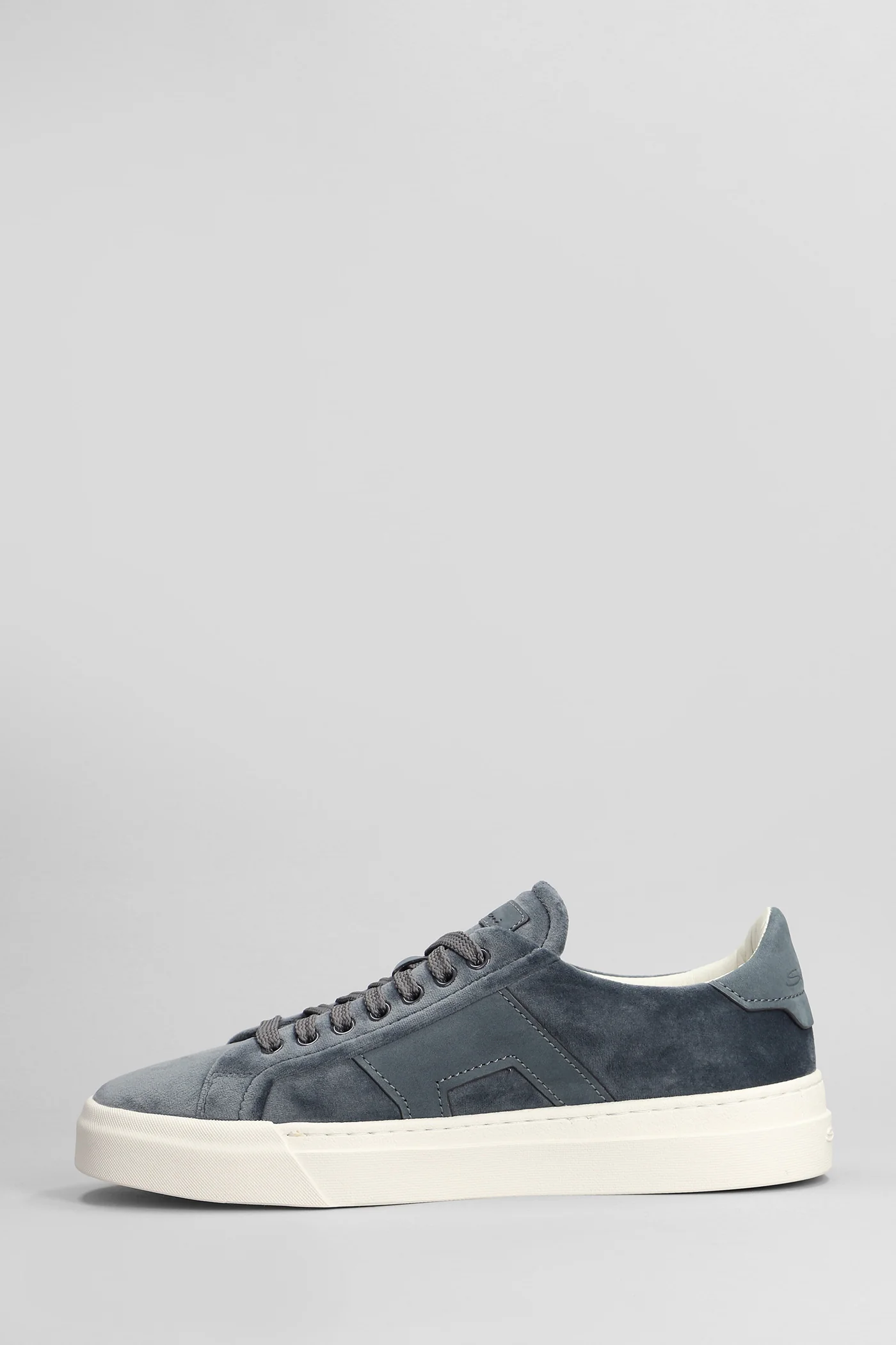 Dbs Sneakers in blue suede - Image 3