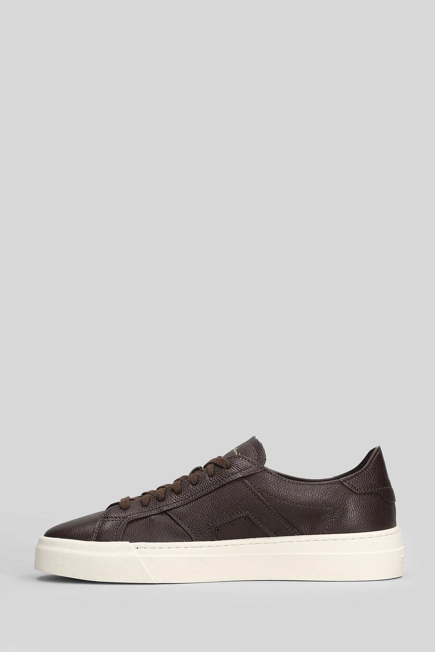 Dbs Sneakers in brown leather - Image 3