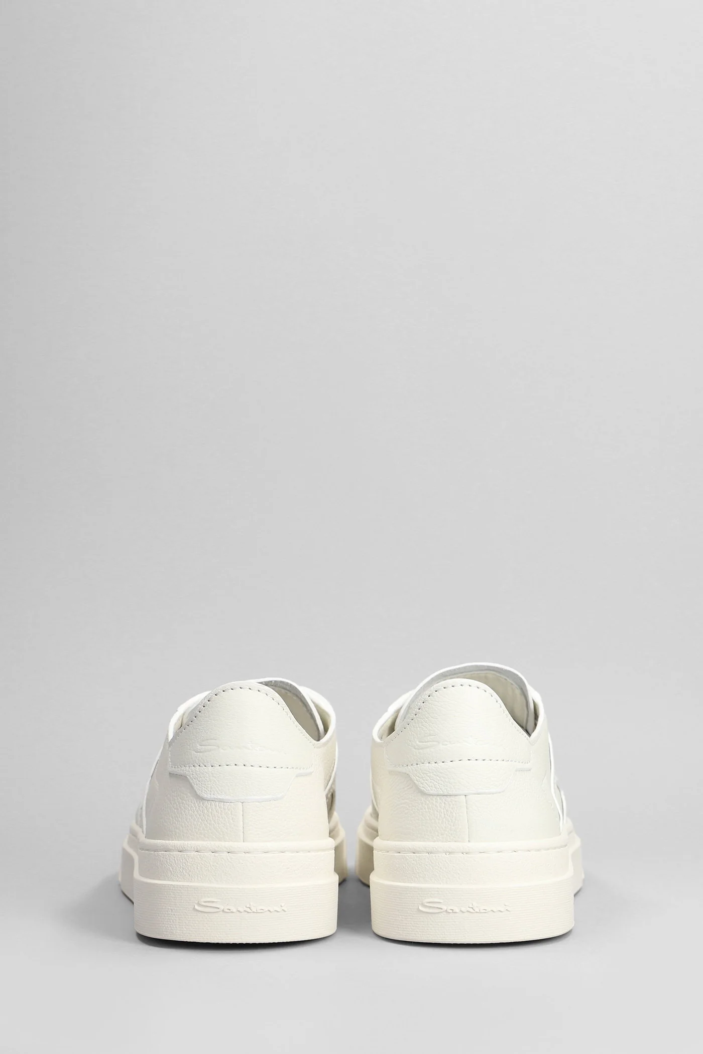 Dbs Sneakers in white leather - Image 4