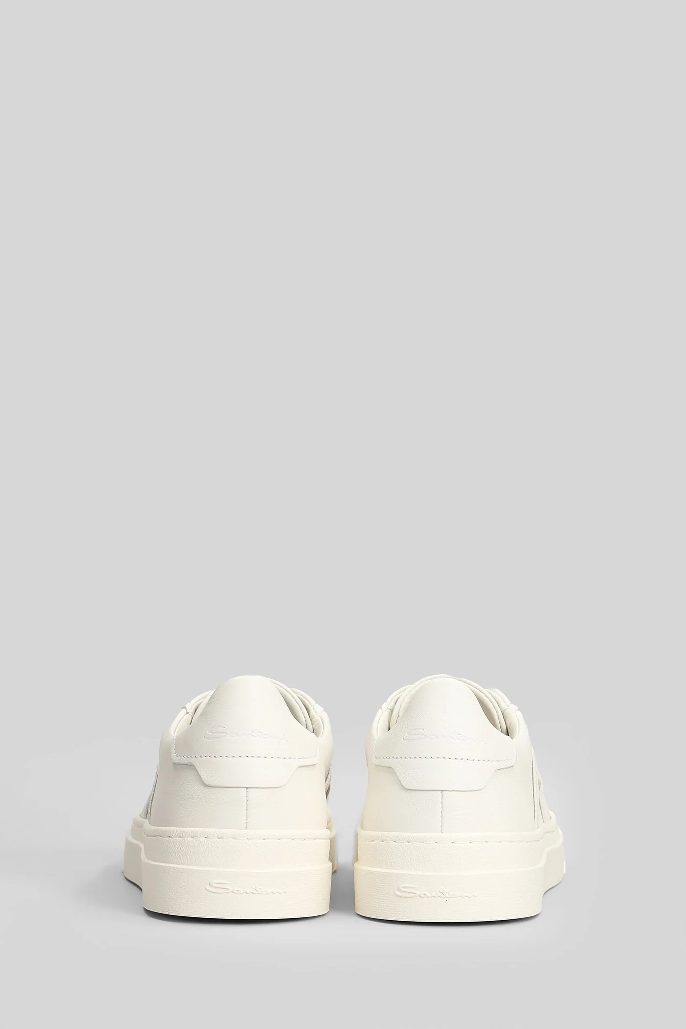 Dbs2 Sneakers in white leather - Image 4