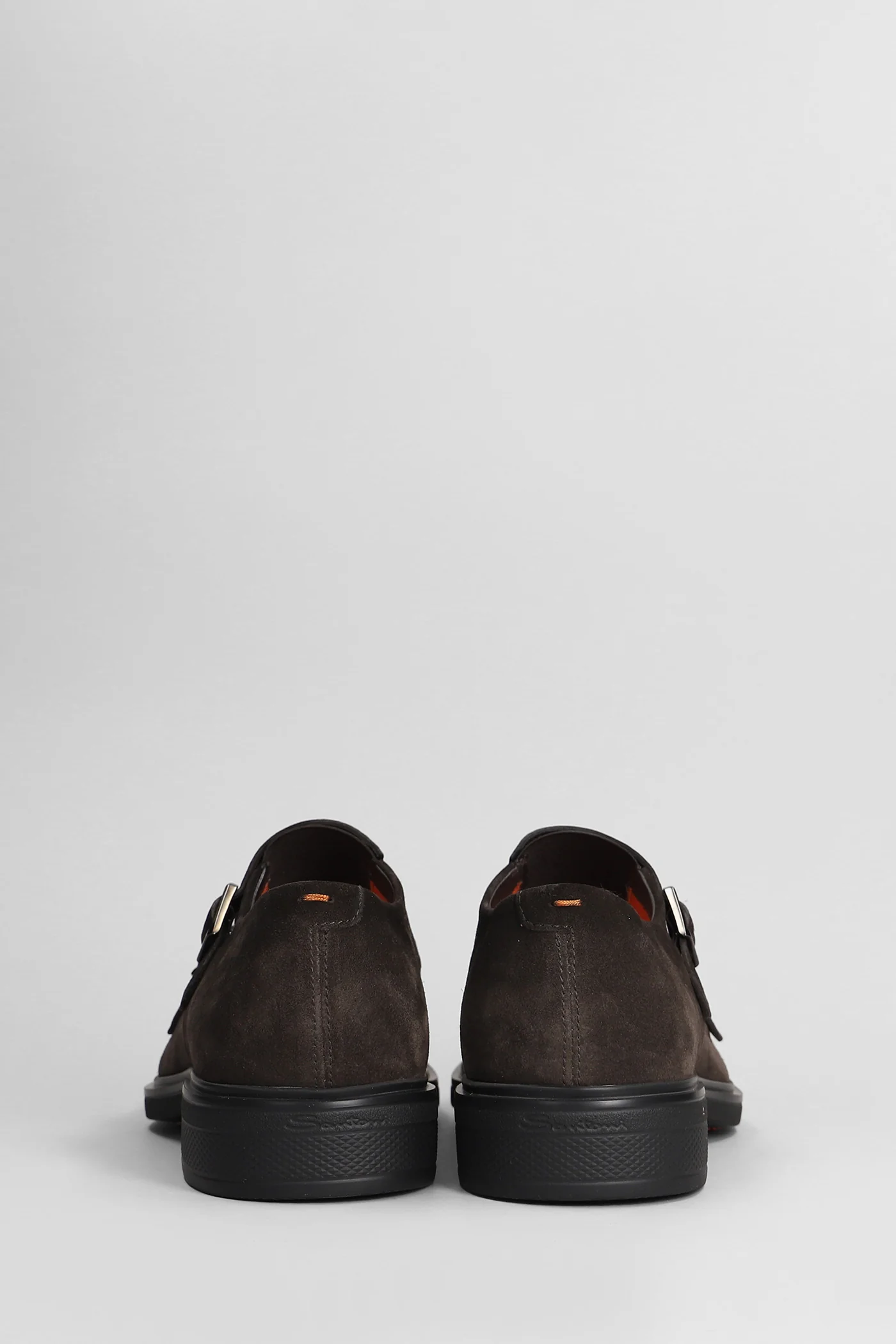 Easy onm gext50 Lace up shoes in brown suede - Image 4