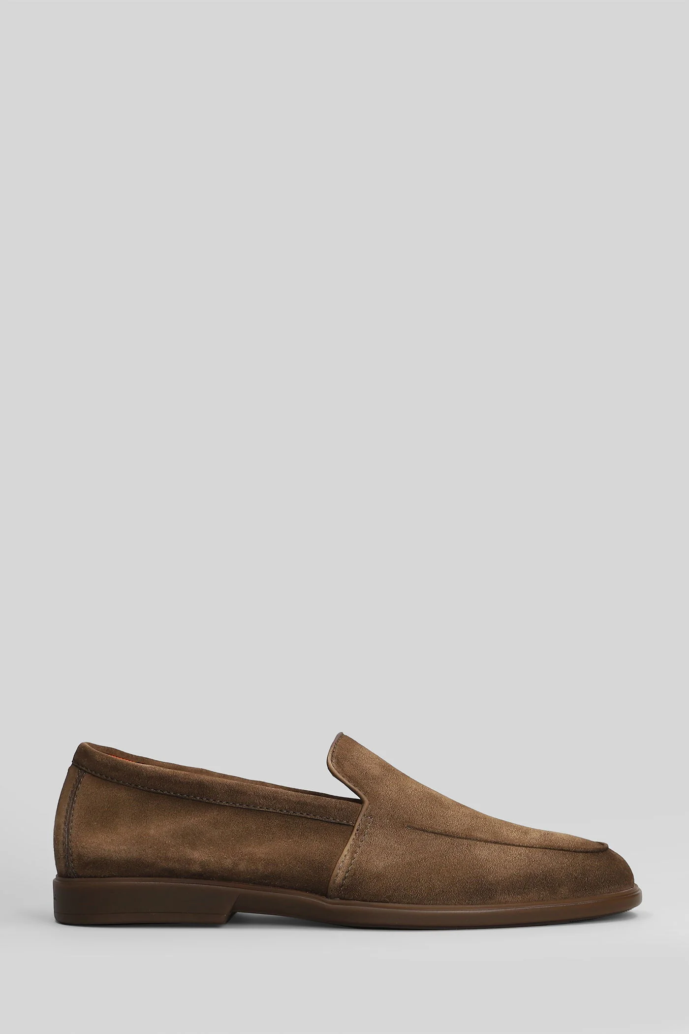 Malibu Loafers in taupe suede