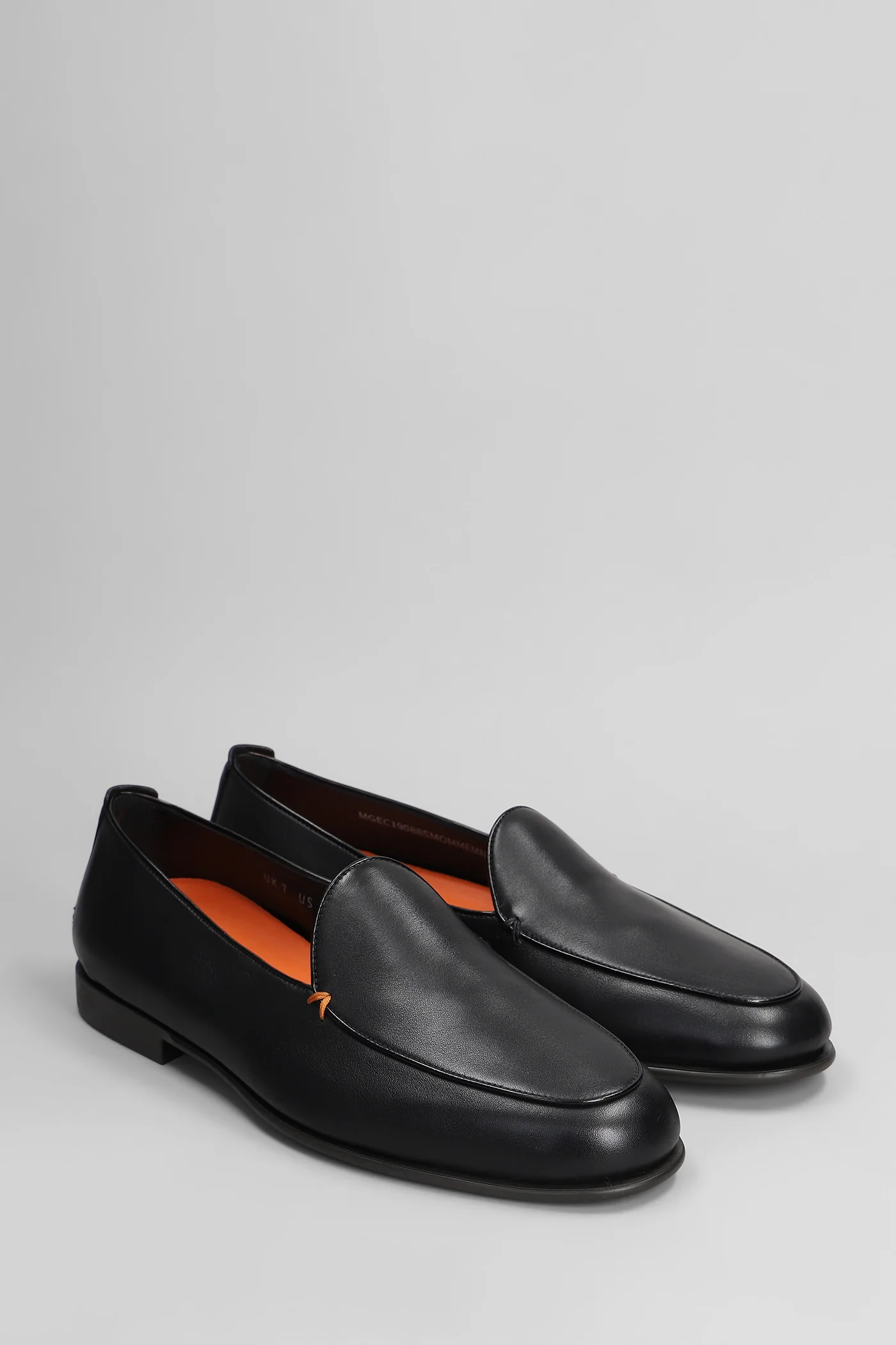 Vibe b Loafers in black leather - Image 2