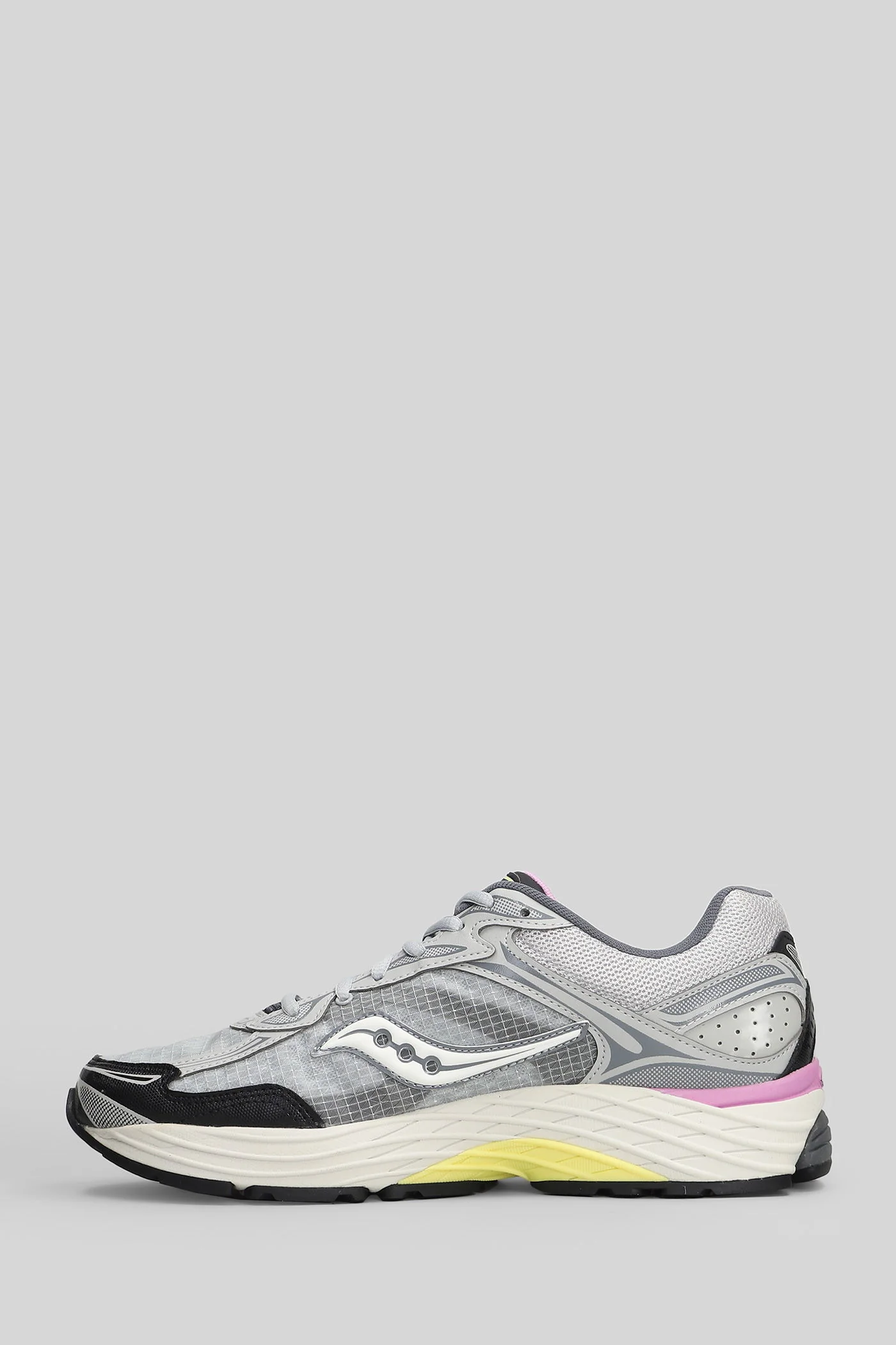 Progrid Omni 9 Sneakers in grey leather and fabric - Image 3
