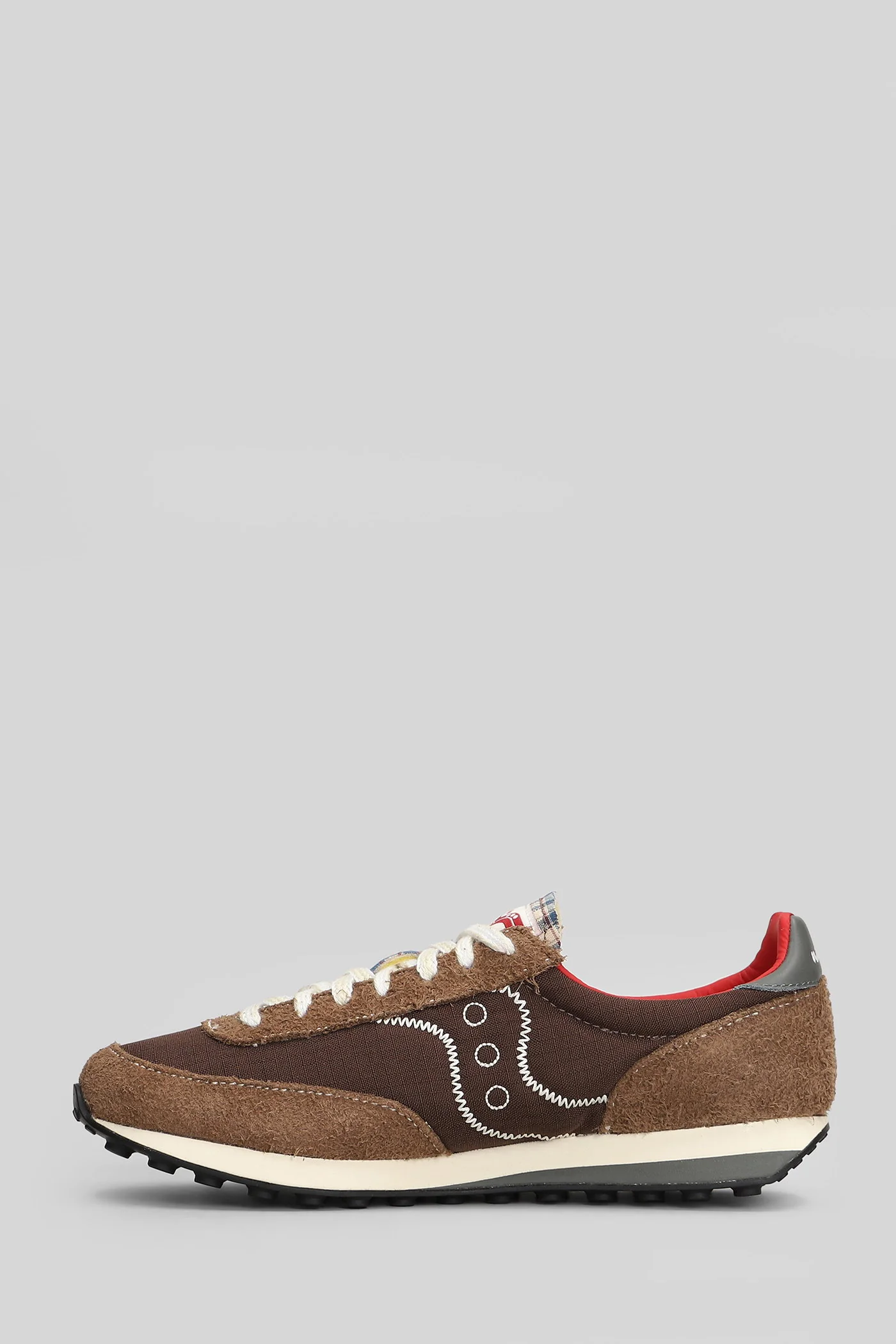Trainer 80 Sneakers in brown Suede and fabric - Image 3