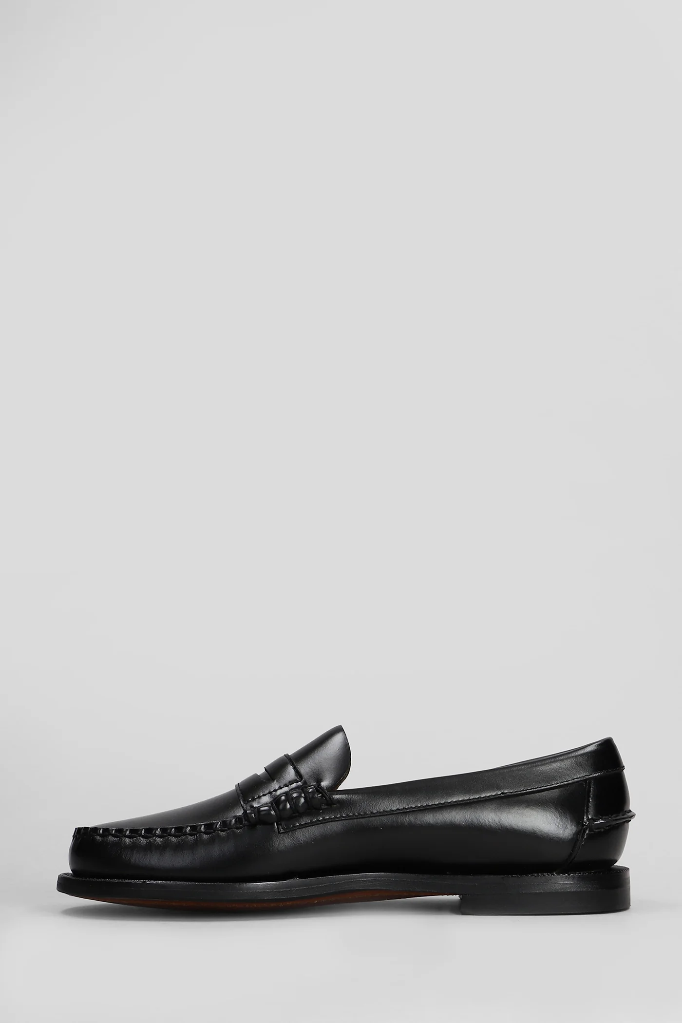 Classic dan Loafers in black leather - Image 3