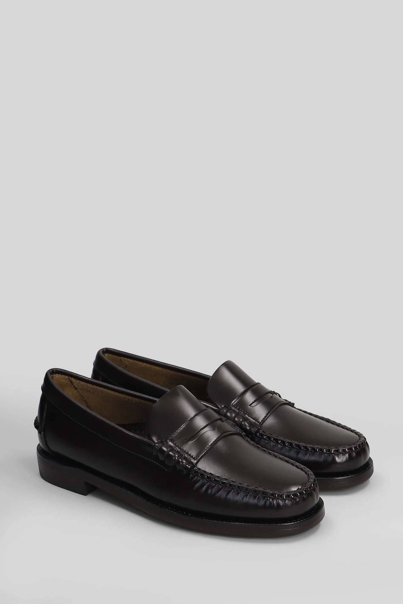 Classic dan Loafers in brown leather - Image 2