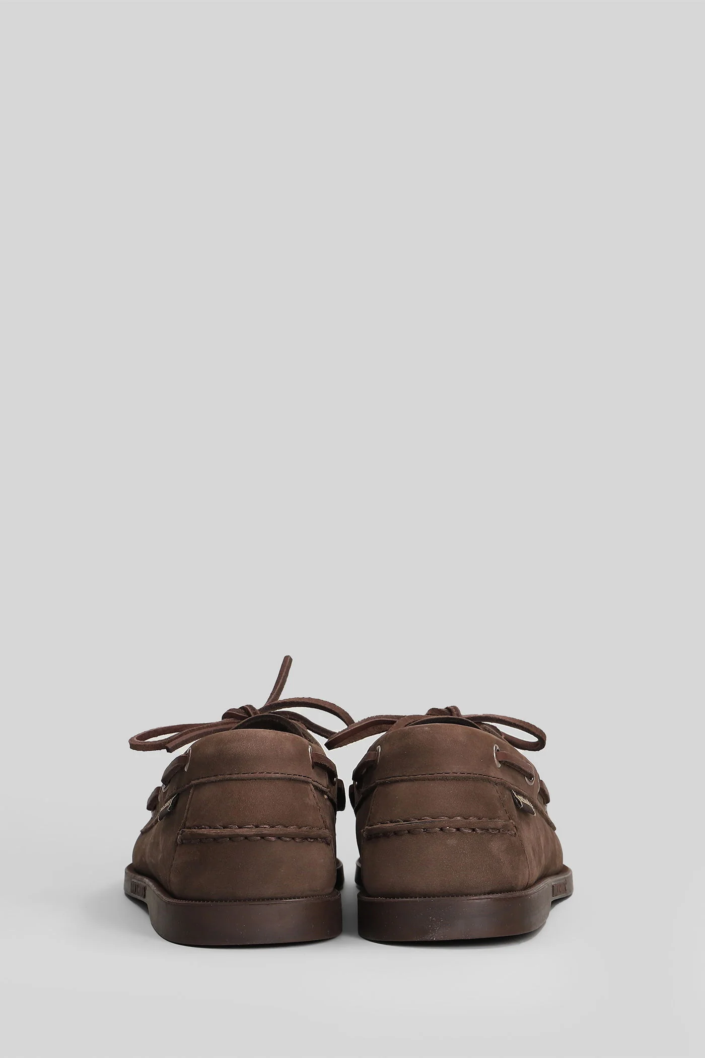 Docksides portland Loafers in brown leather - Image 4