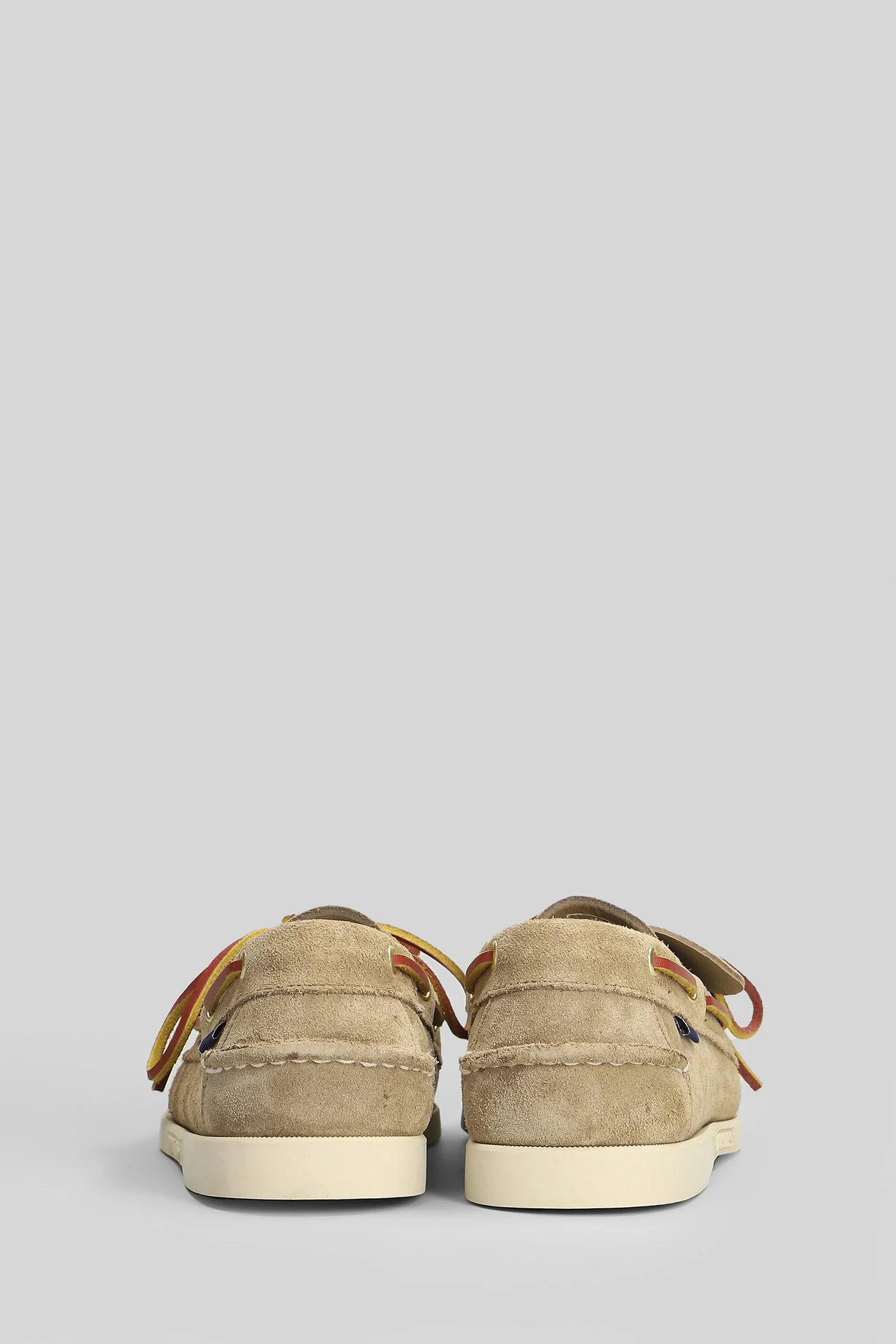 Portland artisian Loafers in beige suede - Image 4