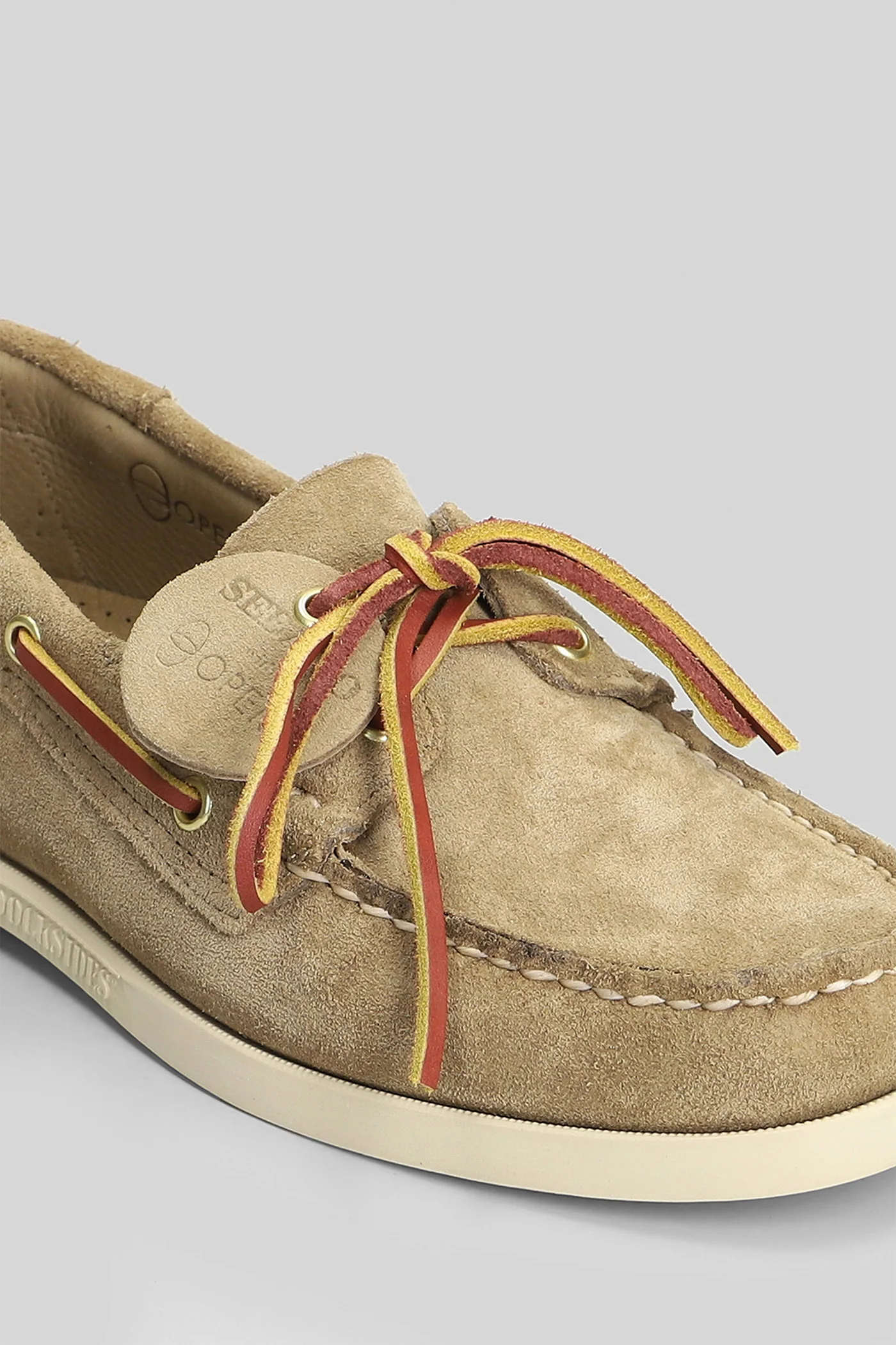 Portland artisian Loafers in beige suede - Image 5