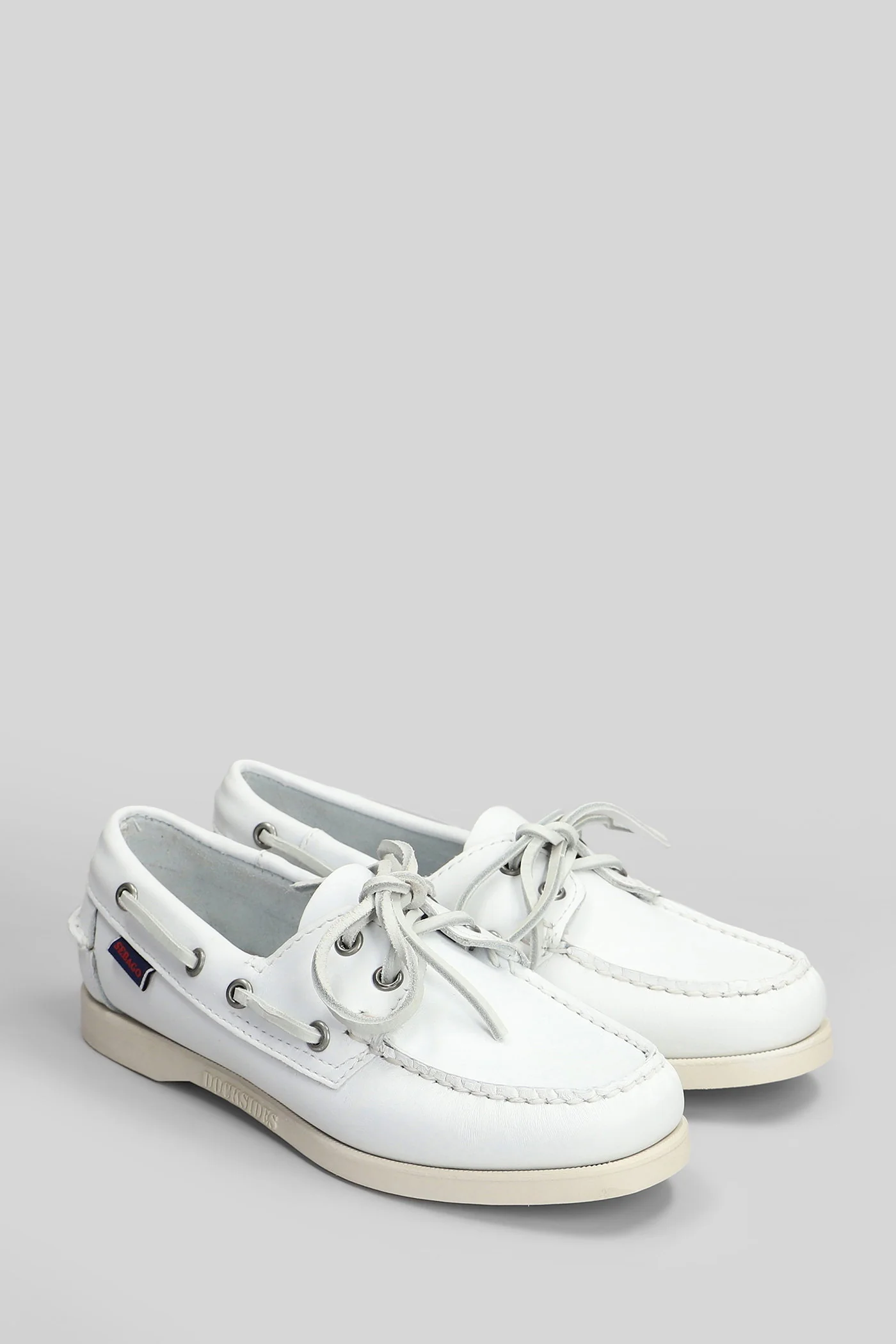 Portland Loafers in white leather - Image 2