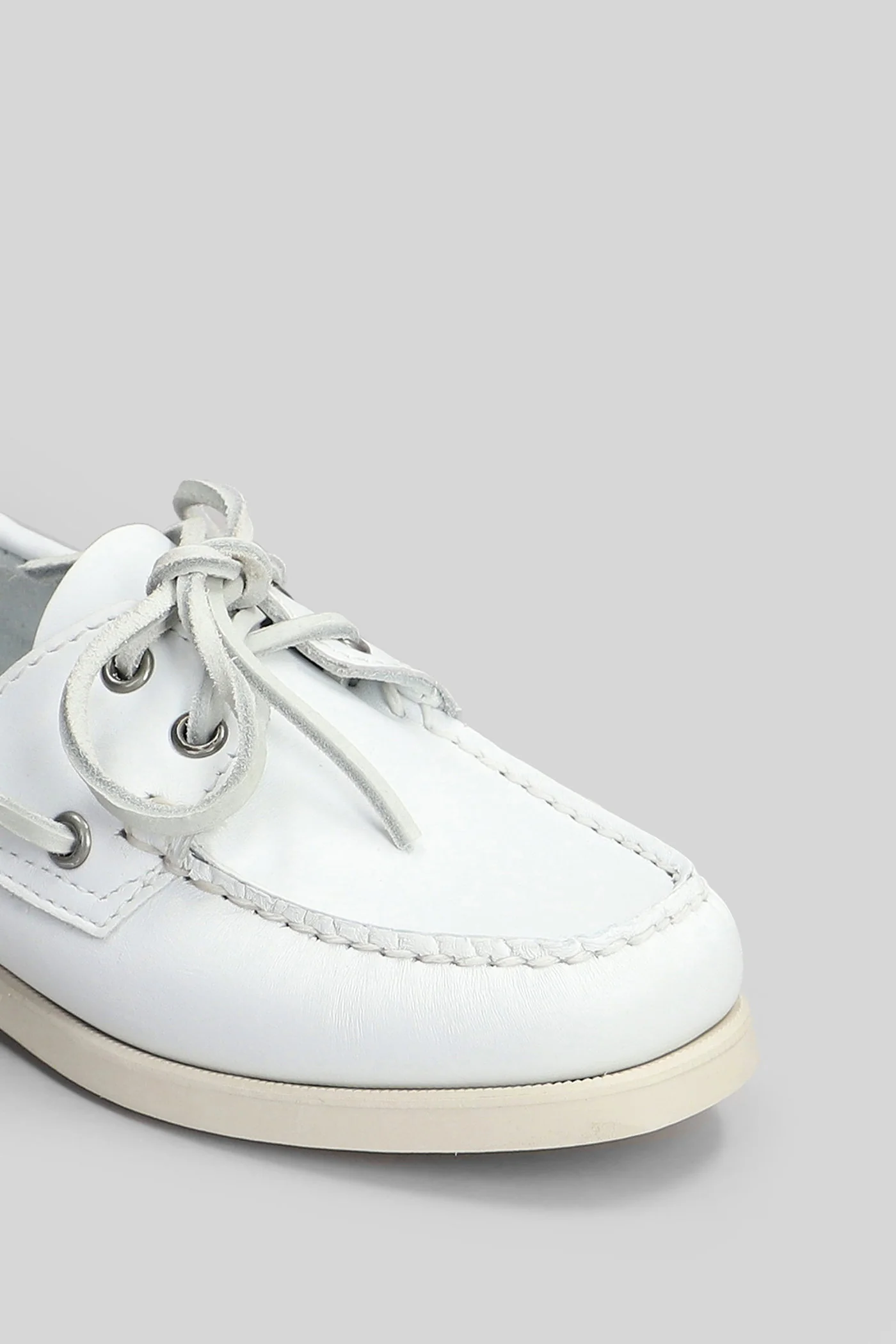 Portland Loafers in white leather - Image 5
